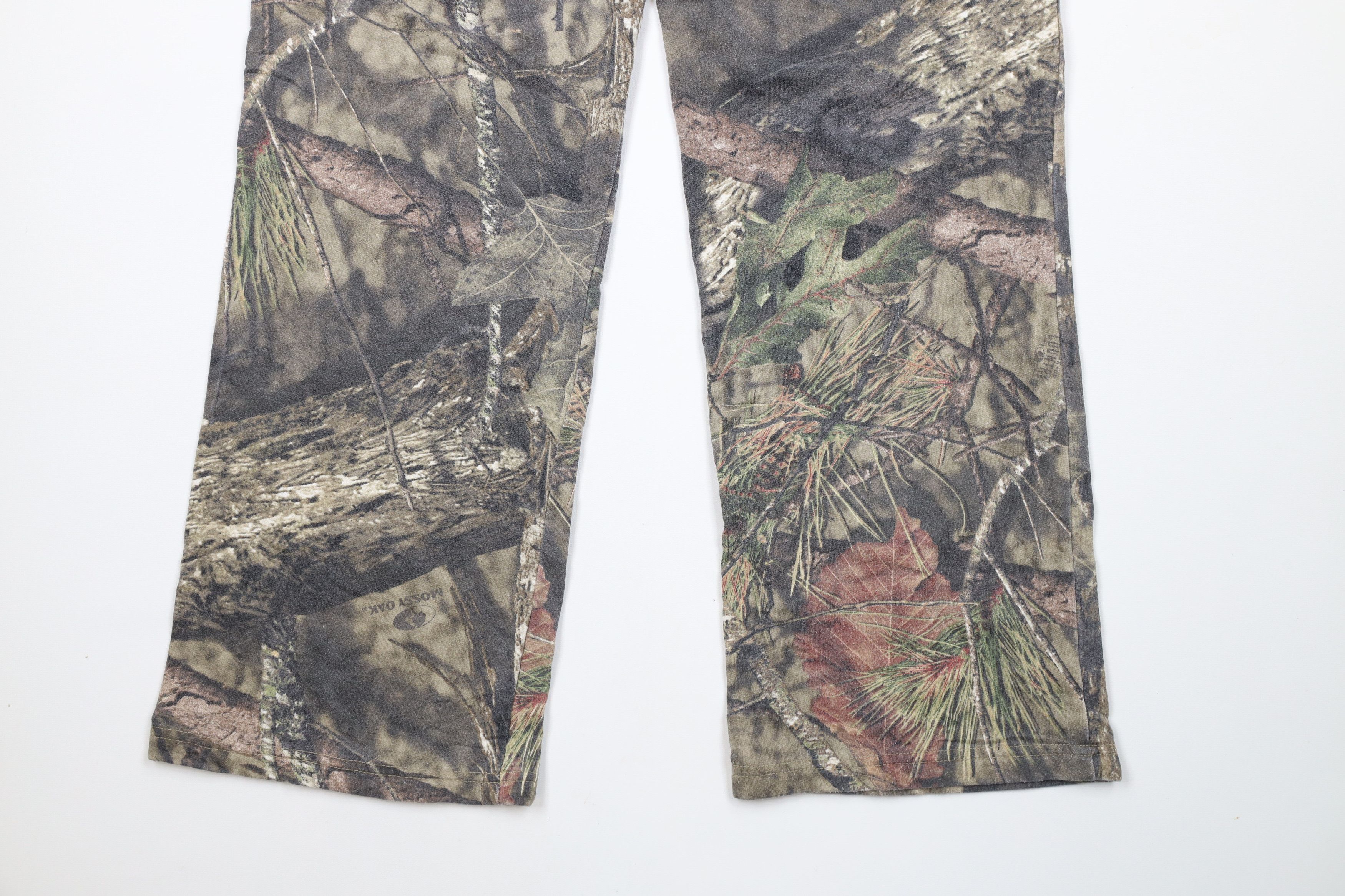 Vintage Vintage Streetwear Oak Camouflage Flared Wide Leg Sweatpants Size 29" - 10 Thumbnail