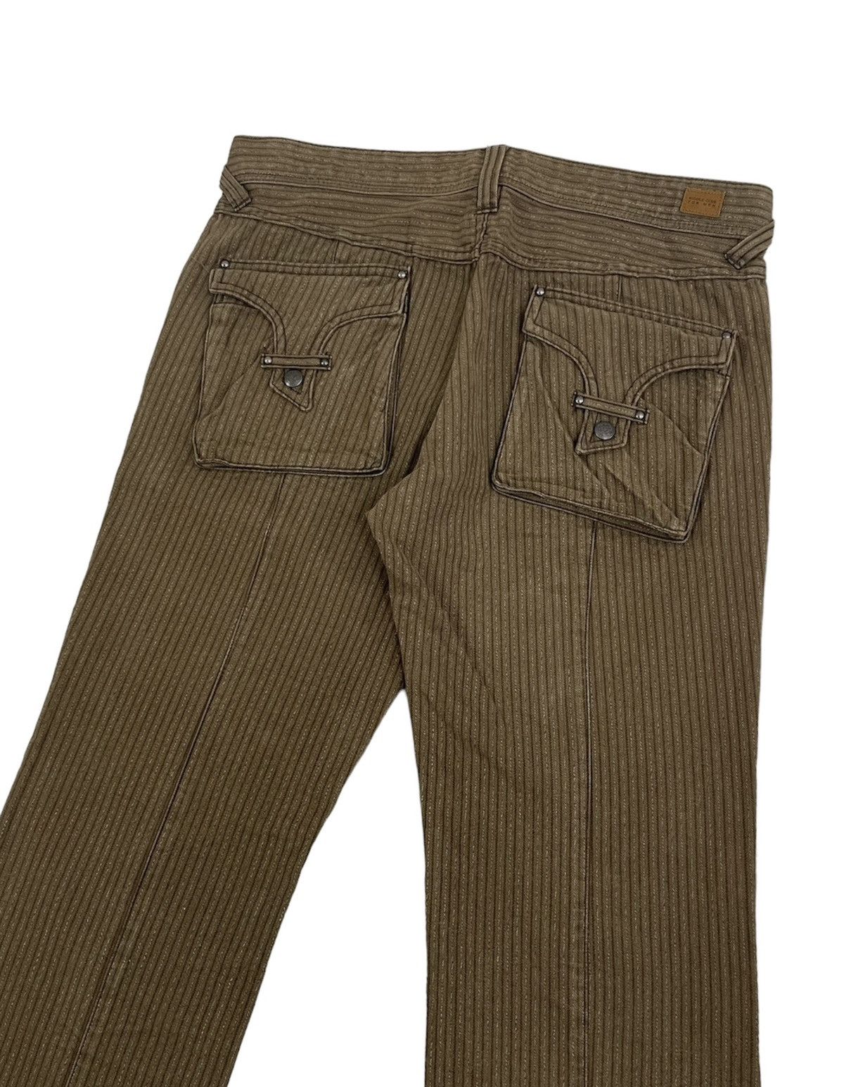 PPFM NicoleClubForMen Japan Hickory Flare Bush Jeans Size US 34 / EU 50 - 7 Thumbnail