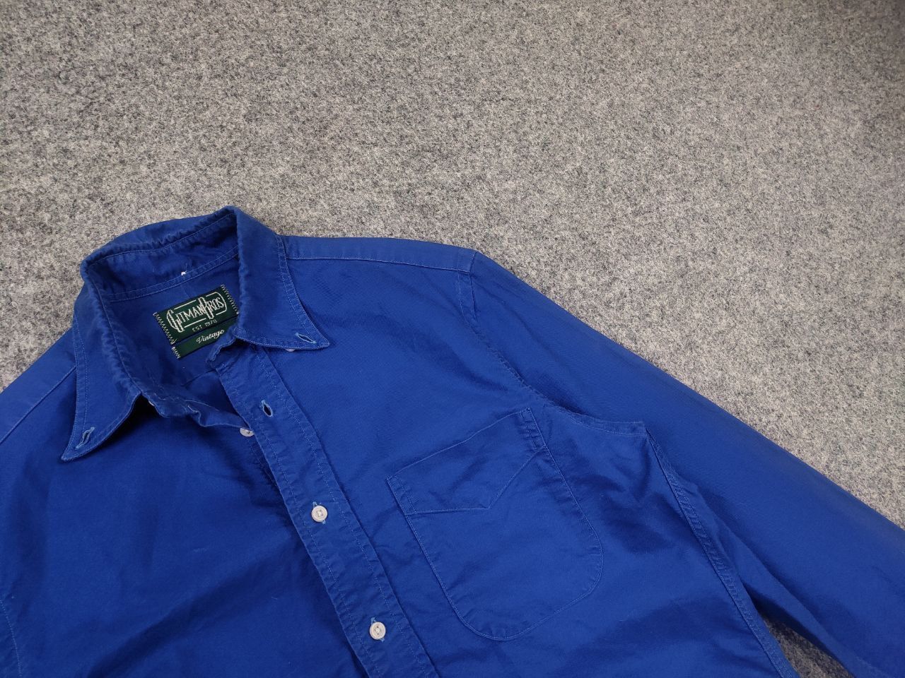 Gitman Bros. Vintage Vintage Gitman Bros Spring Oxford Shirt Long Sleeve Made USA Size US S / EU 44-46 / 1 - 4 Thumbnail