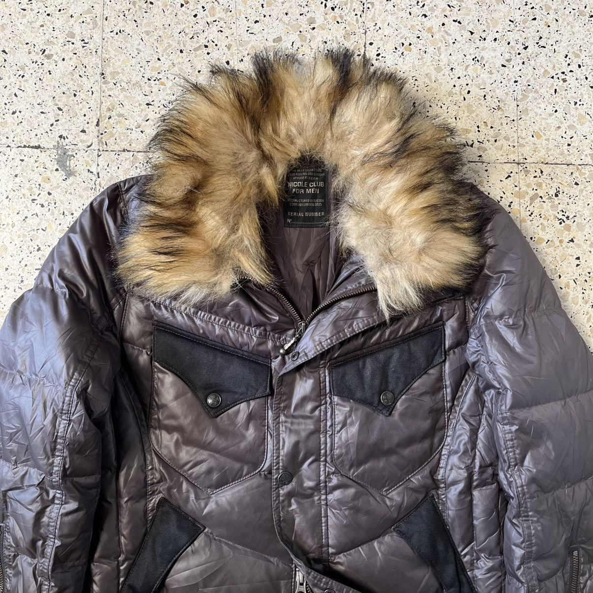 Tornado Mart Nicole club for men puffer rider fur collar jacket vkei Size US S / EU 44-46 / 1 - 4 Thumbnail
