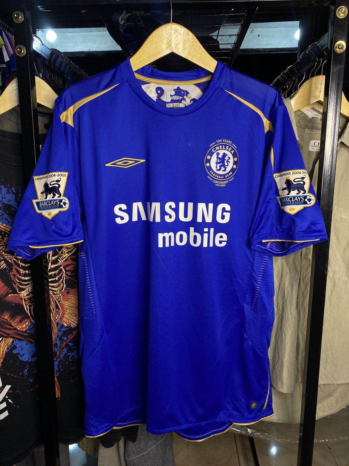 Umbro Jersey vintage chelsea 2004-2005 Size US L / EU 52-54 / 3 - 1 Thumbnail
