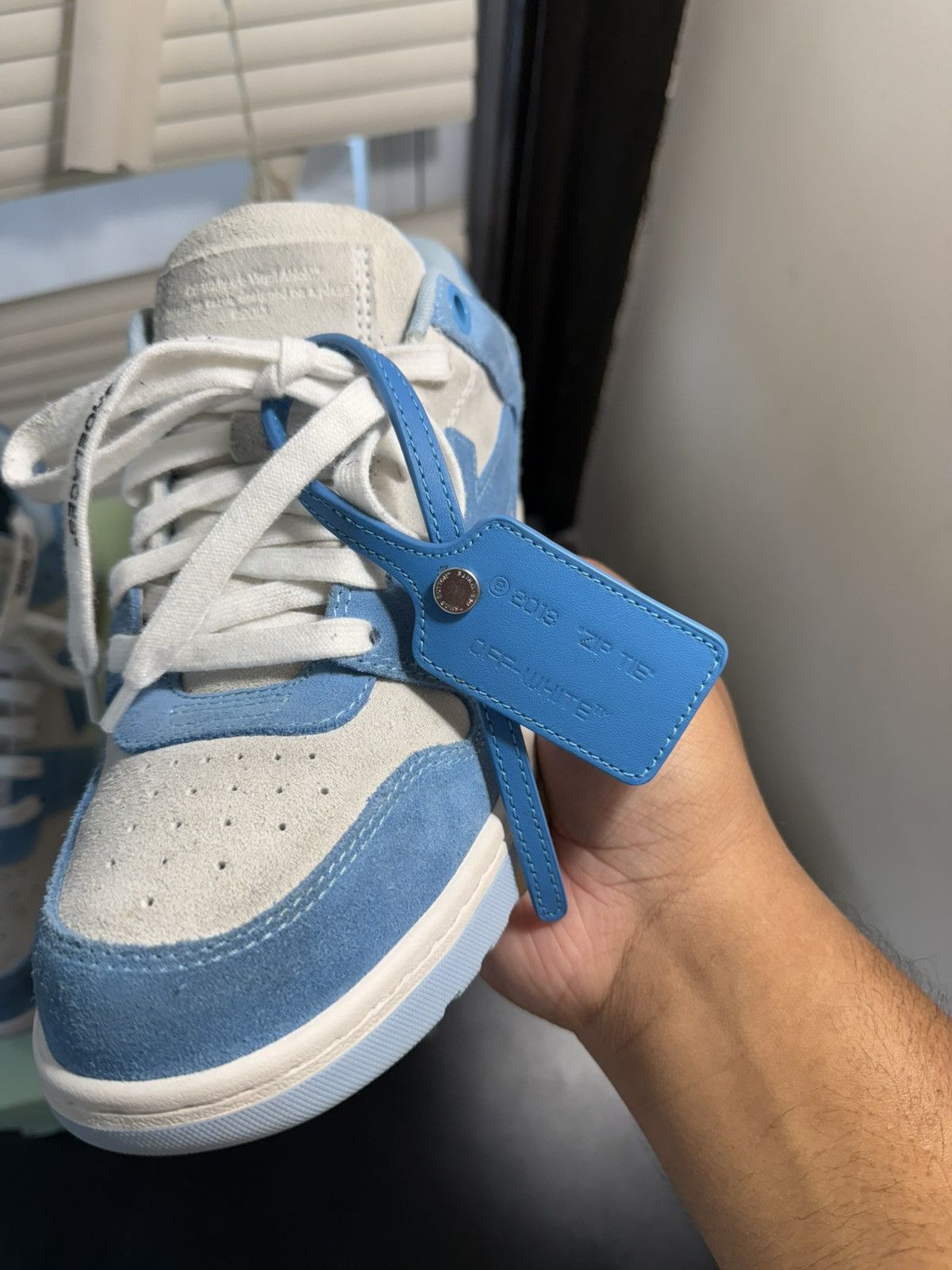Off-White Out of Office Light Blue Size 40/ 7 US