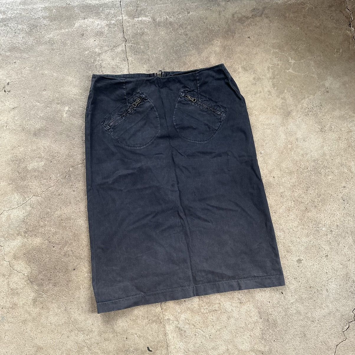Katharine Hamnett London × Vintage Vintage Katharine Hamnett London 90s Rare long skirt Size L / US 10 / IT 46 - 2 Thumbnail