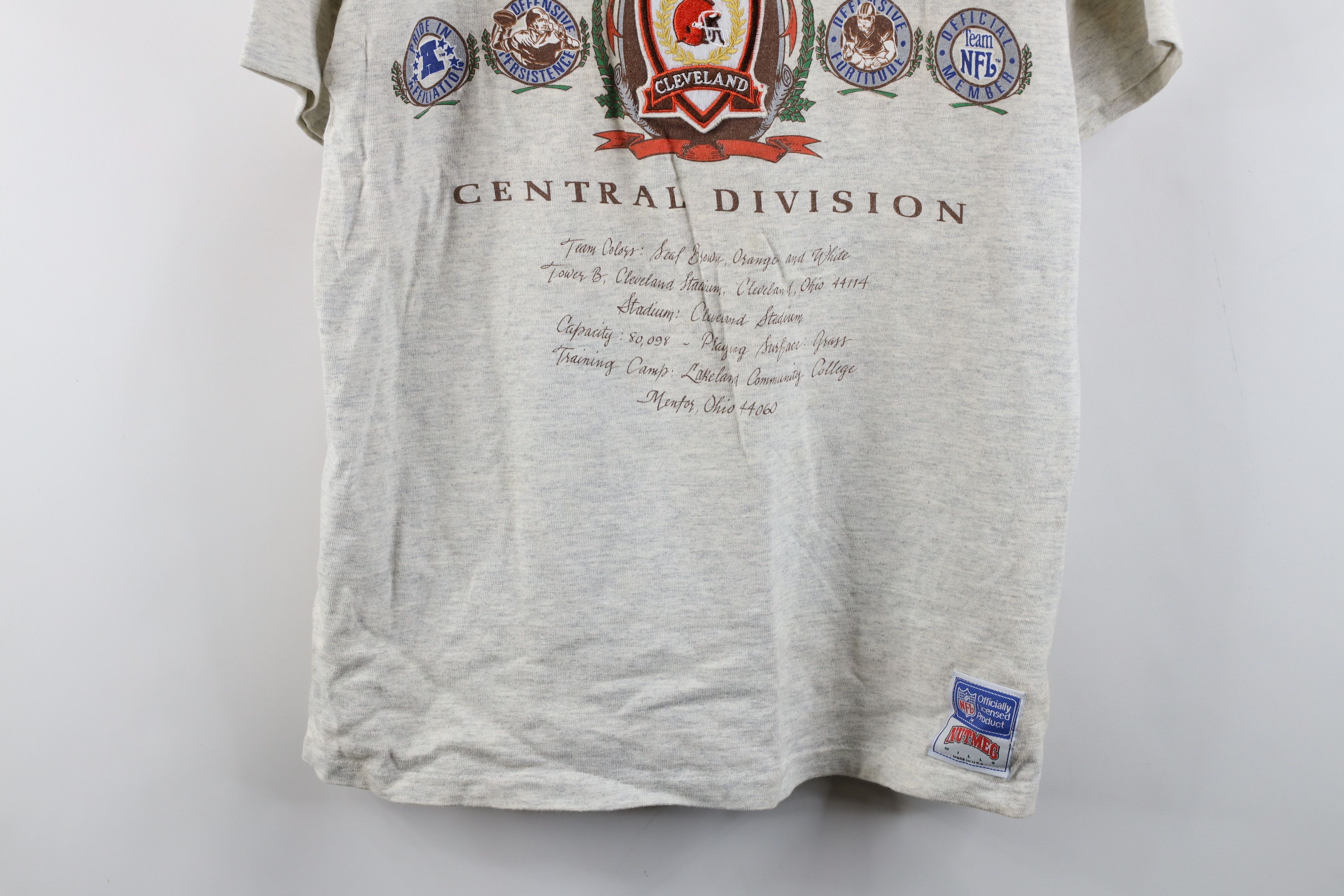 Vintage Vintage 90s Cleveland Football Short Sleeve T-Shirt USA Size US L / EU 52-54 / 3 - 3 Thumbnail
