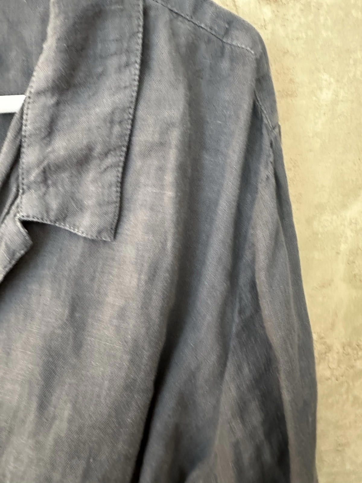 Designer Cloth and Stone button down size medium 100% Linen Size M / US 6-8 / IT 42-44 - 5 Thumbnail