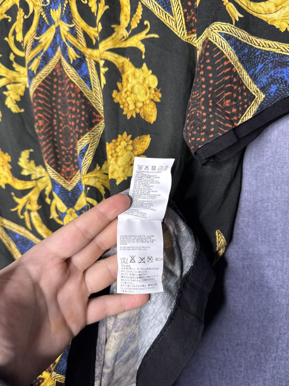 Just Cavalli Just Cavalli T Shirt Baroque Print Tee Vintage Y2K Size US M / EU 48-50 / 2 - 10 Thumbnail
