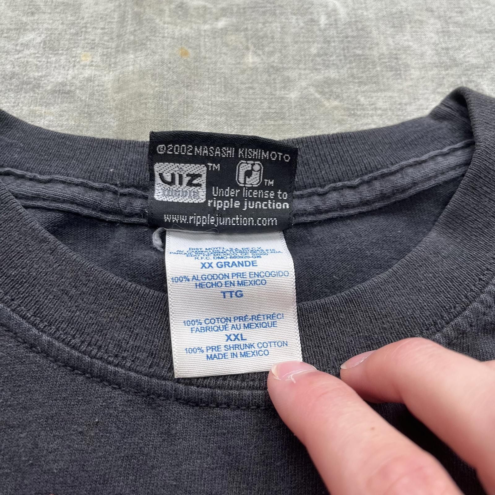 Ripple Junction × Vintage Vintage Y2K 2002 Naruto Entire Cast Rare XXL Anime Shirt Size US XXL / EU 58 / 5 - 4 Thumbnail
