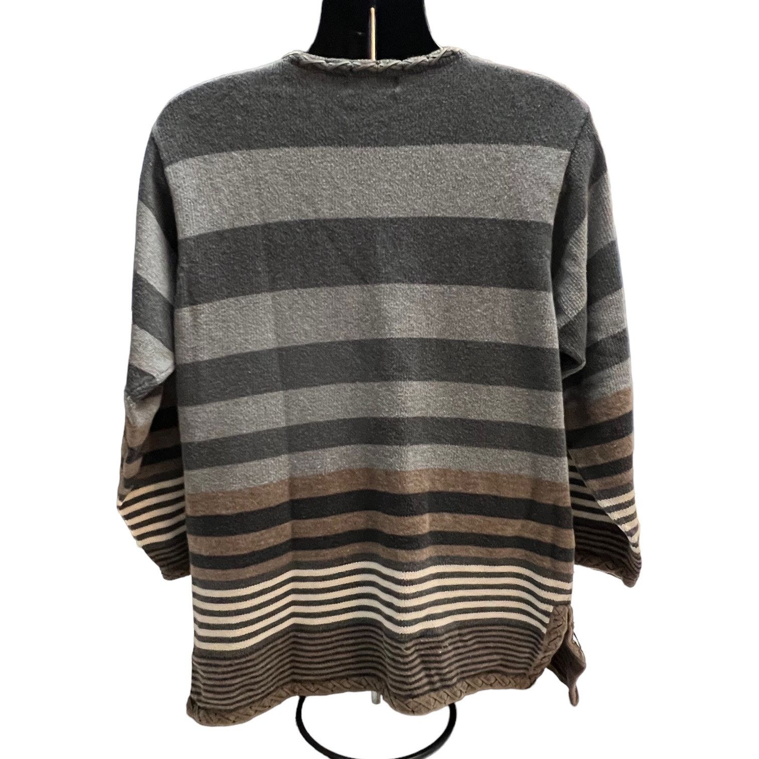 Other Jean Pierre Collection Women's Stripe Pullover Sweater Size L / US 10 / IT 46 - 2 Thumbnail