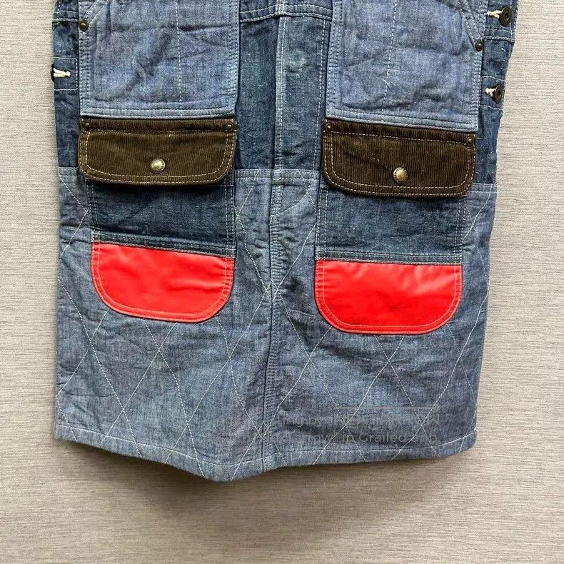 Junya Watanabe Junya Watanabe AD2011 Denim Overall Dress. Size 26" / US 2 / IT 38 - 6 Thumbnail