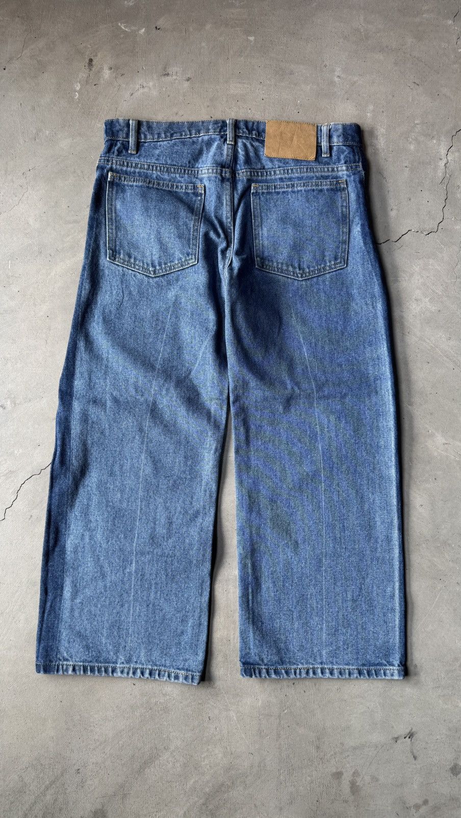 Balenciaga 2017 BALENCIAGA BY DEMNA GVASALIA BLUE JEANS Size 31" - 2 Thumbnail