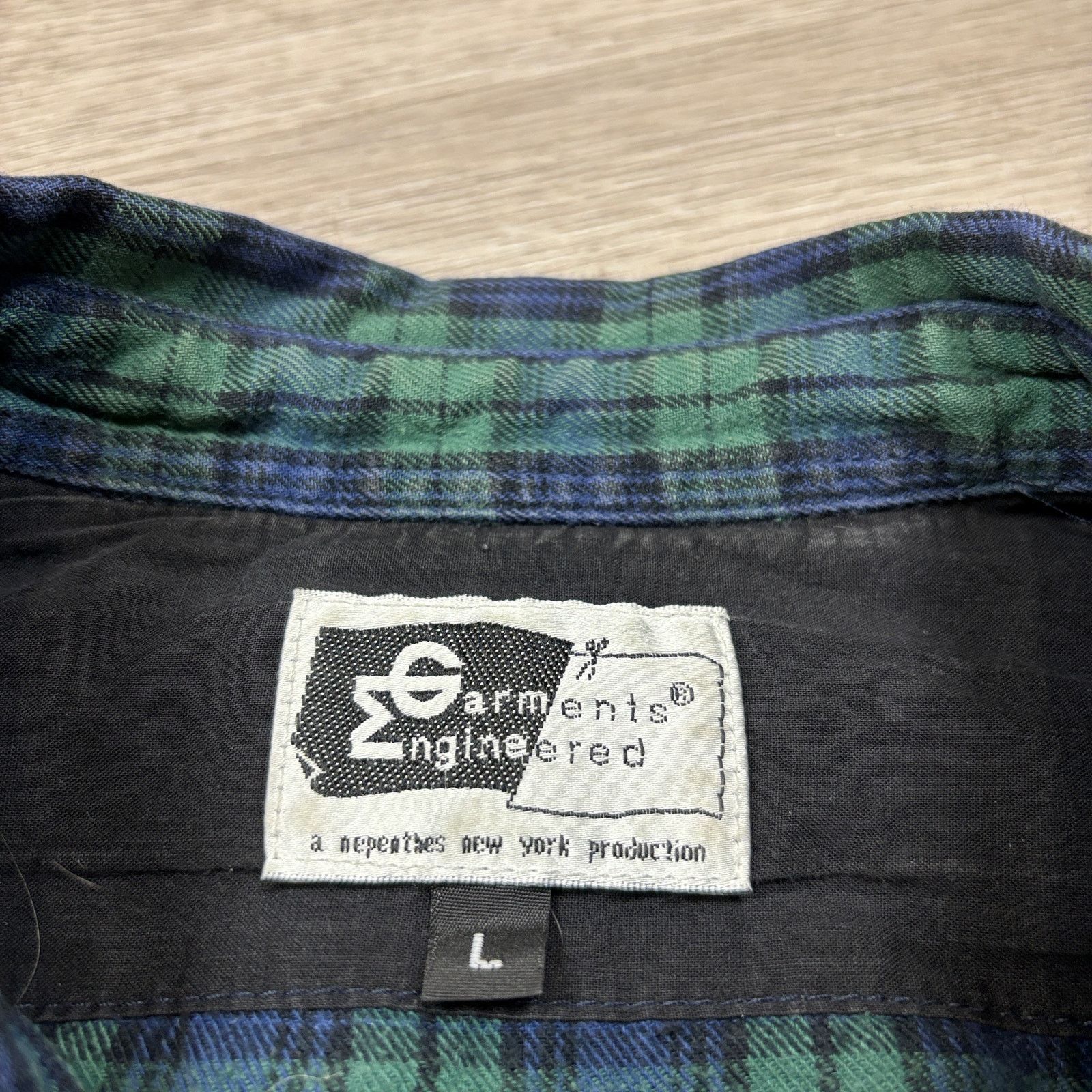 Engineered Garments × Nepenthes Engineered Garments Nepenthes Pearl Snap Plaid Shirt Large Size US L / EU 52-54 / 3 - 4 Thumbnail
