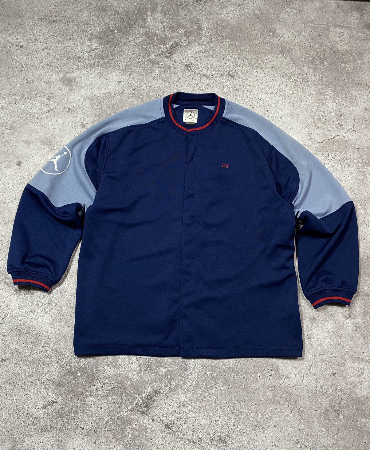 Jordan Brand × NBA × Vintage Vintage JORDAN NBA Nike bomber light jacket Size US L / EU 52-54 / 3 - 1 Thumbnail