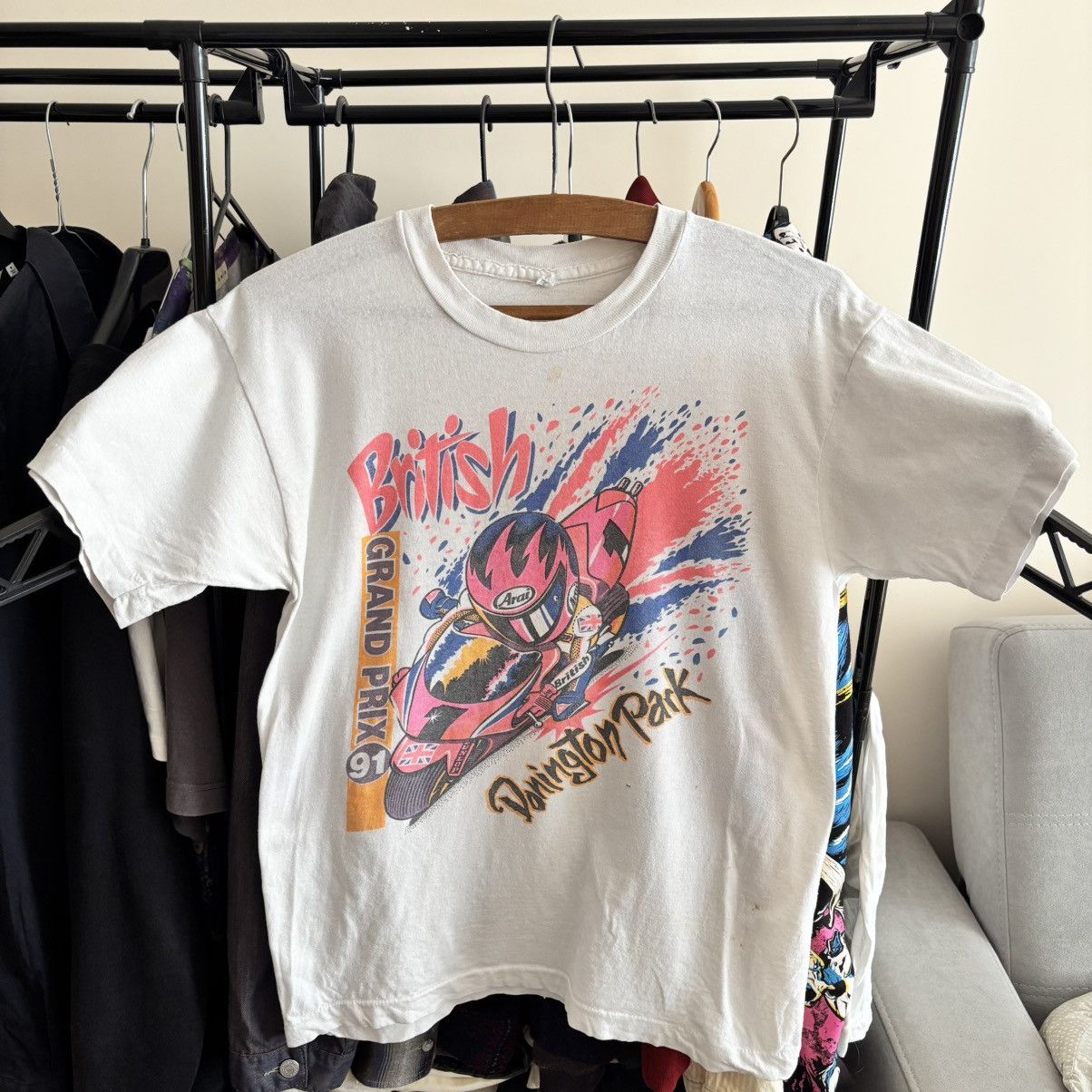 Vintage Vintage Grant Prix SS91 T-Shirt British Grunge Punk ERD Size US S / EU 44-46 / 1 - 1 Thumbnail