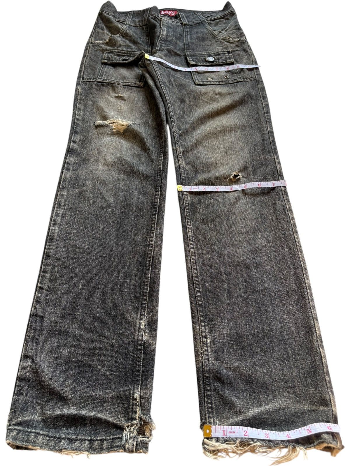 Japanese Brand Vintage Japanese Brand Bush Pants Distressed Rusty Jeans Size US 28 / EU 44 - 15 Thumbnail
