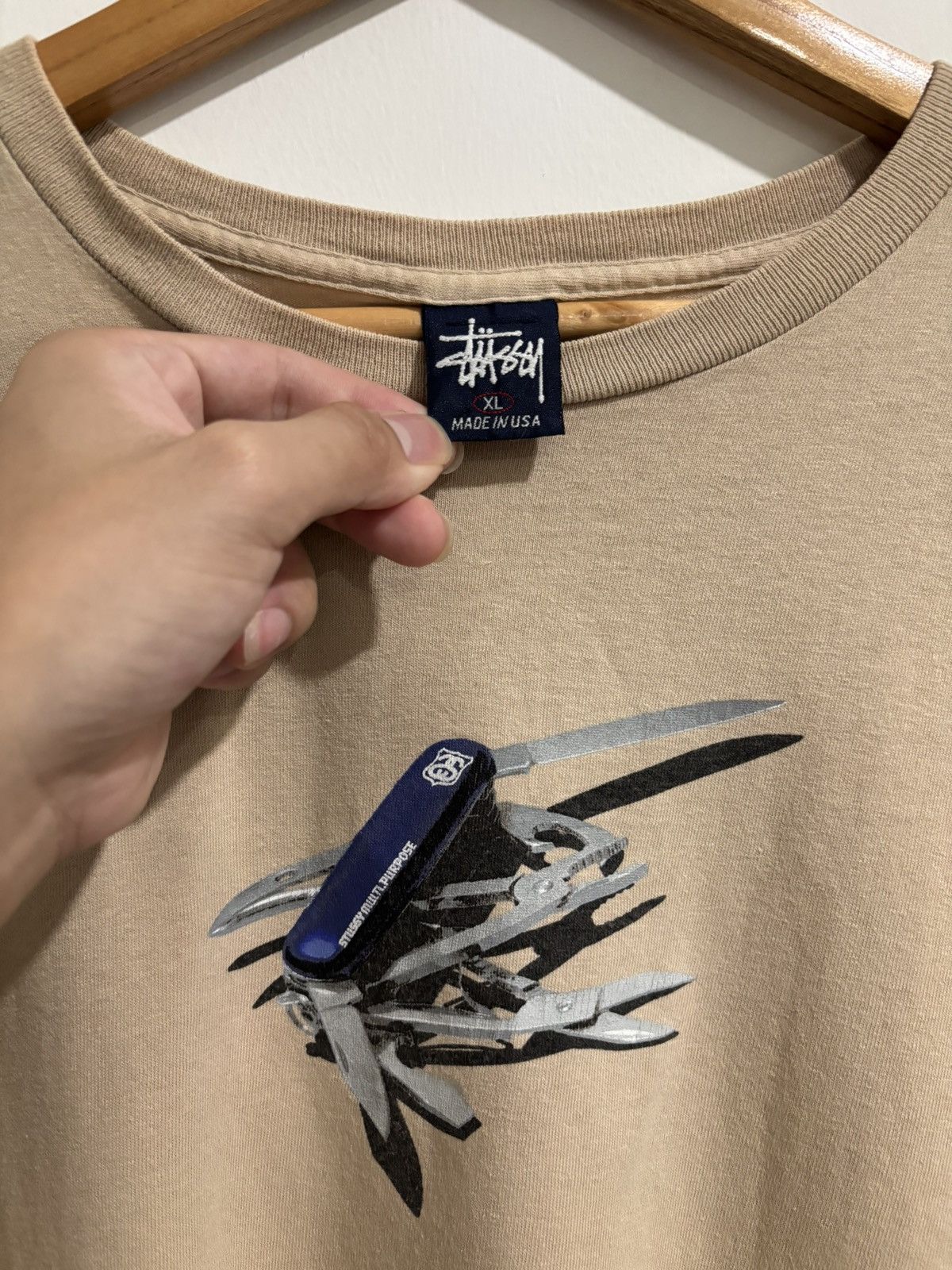 Stussy Vintage 90's Stussy Multi Purpose Knife Size US XL / EU 56 / 4 - 2 Thumbnail