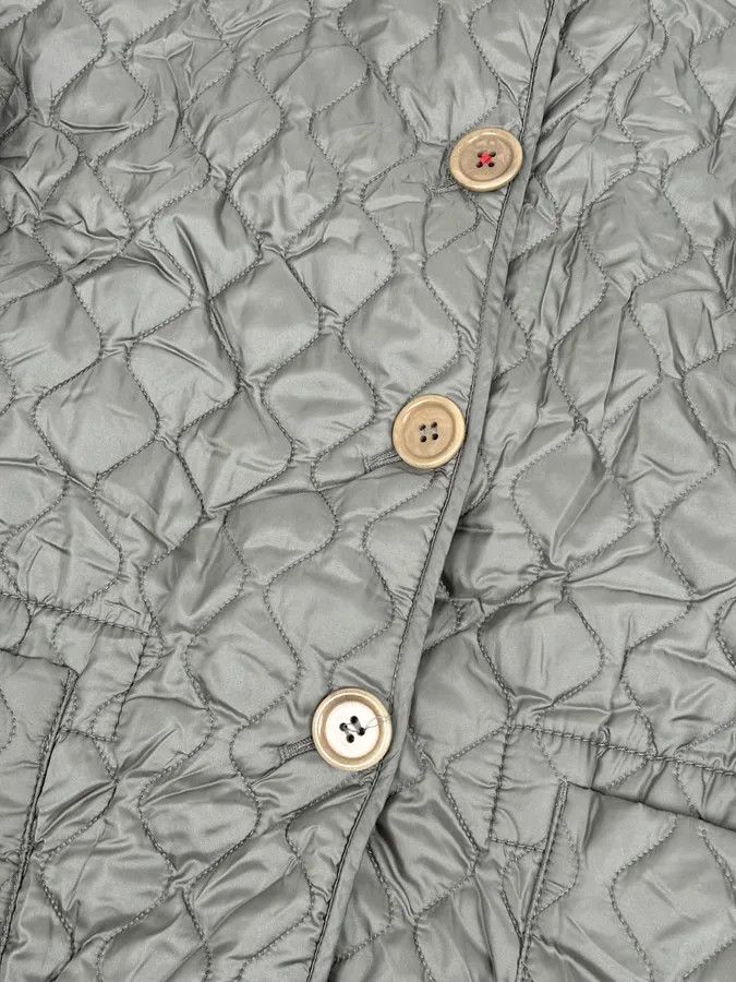 Prada 2000s Prada Khaki Nylon Quilted Puffer Jacket Size M / US 6-8 / IT 42-44 - 8 Thumbnail