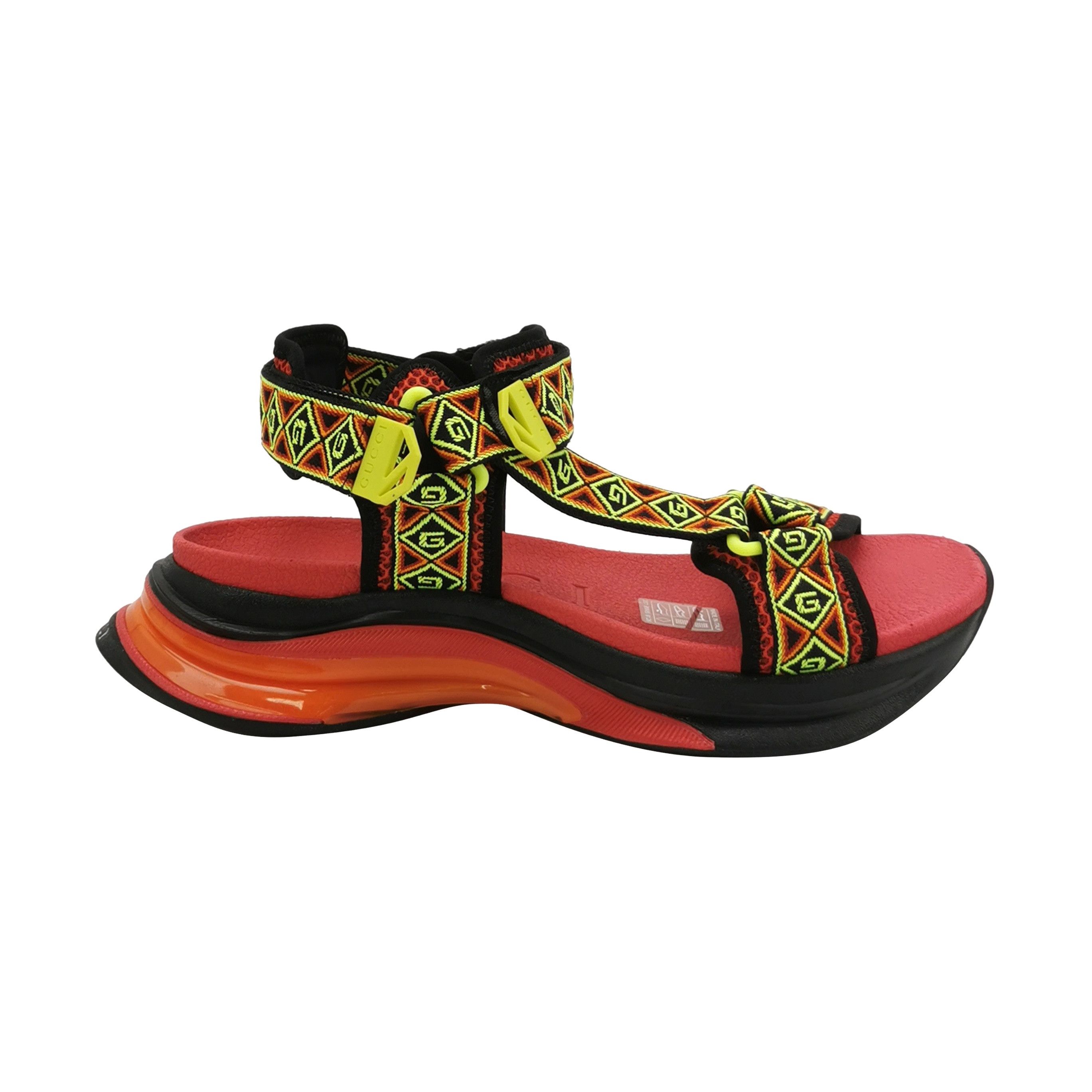 Gucci Gucci Geometric Logo Print Sandals EU 41 Size US 8 / EU 41 - 1 Thumbnail