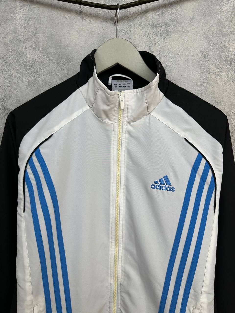 Adidas Adidas Vintage Track Jacket Windbreaker 3-Stripes Y2k Style Size US S / EU 44-46 / 1 - 4 Thumbnail