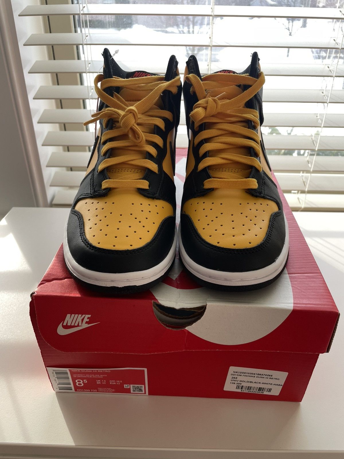 Nike Nike Dunk High Retro Bruce Lee Size US 8.5 / EU 41-42 - 1 Thumbnail