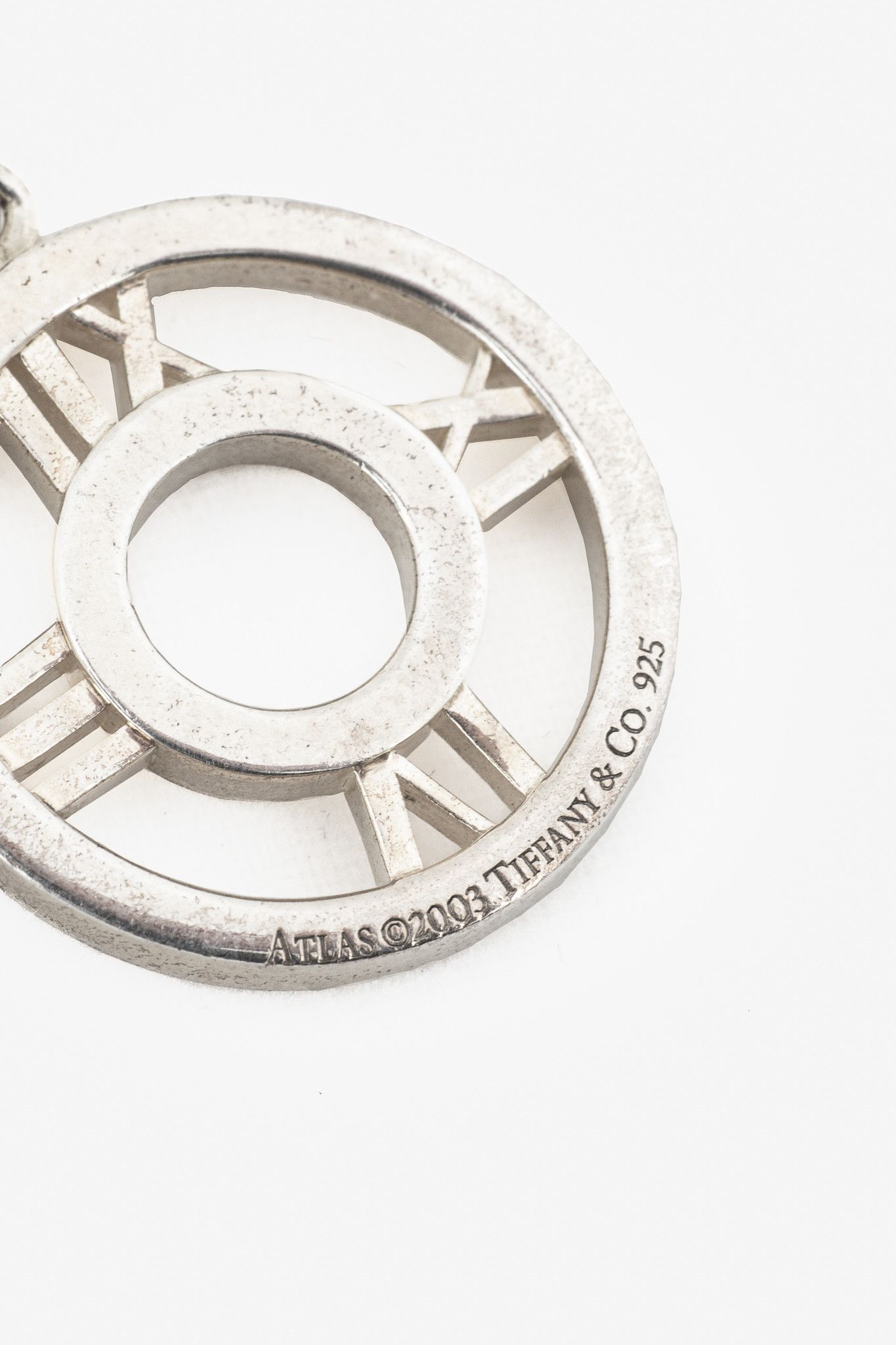 Tiffany & Co. Tiffany & Co. Atlas Sterling Silver Medallion Pendant Size ONE SIZE - 3 Thumbnail