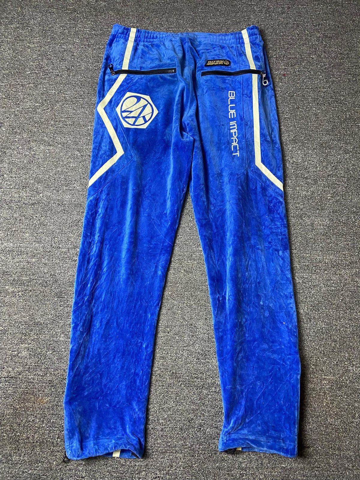 Japanese Brand Vintage 24karats Blue Impact Trousers (151) Size US 31 - 3 Thumbnail