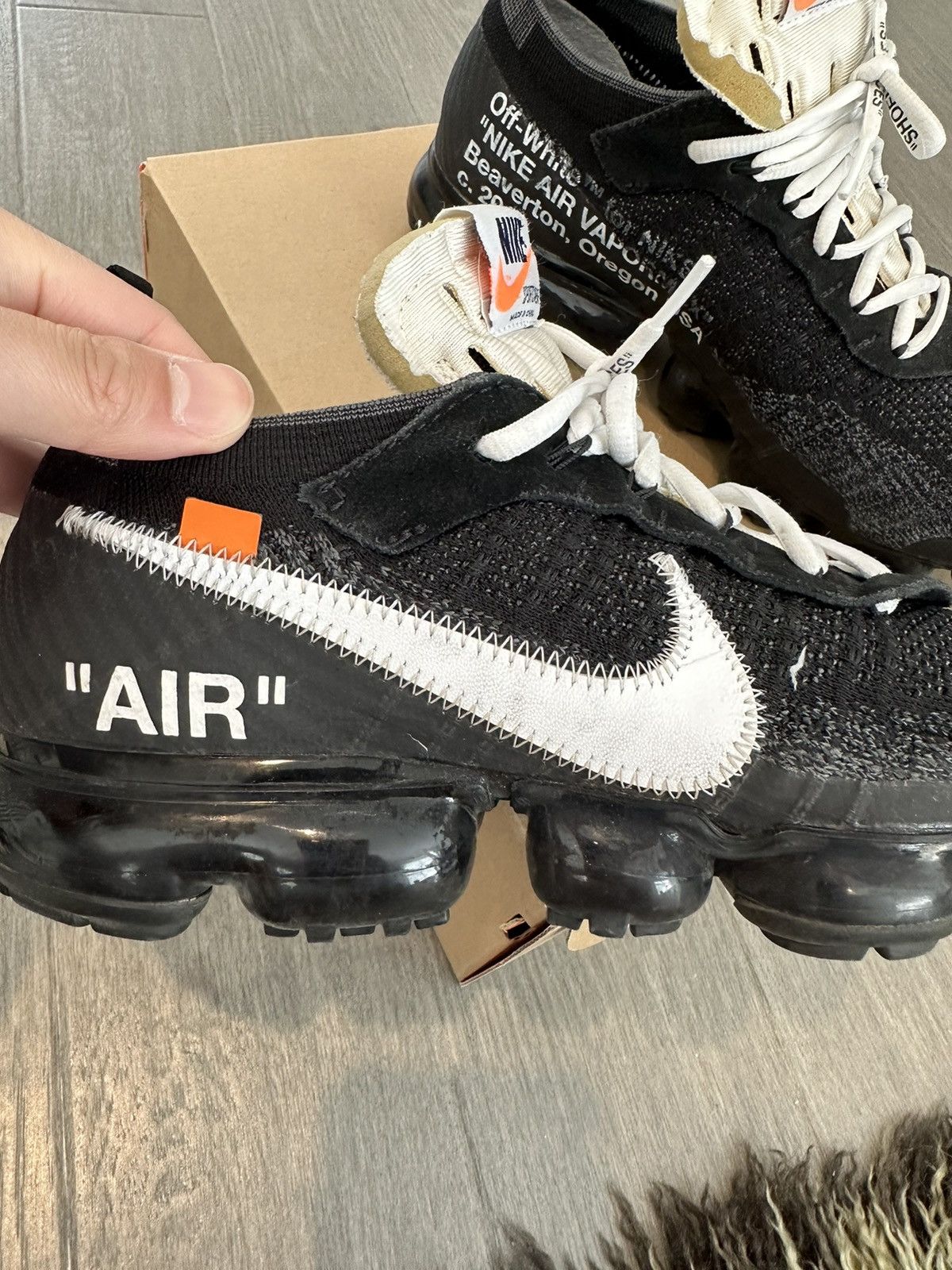 Nike × Off-White Nike X Air Vapormax the 10 Size US 9.5 / EU 42-43 - 2 Thumbnail
