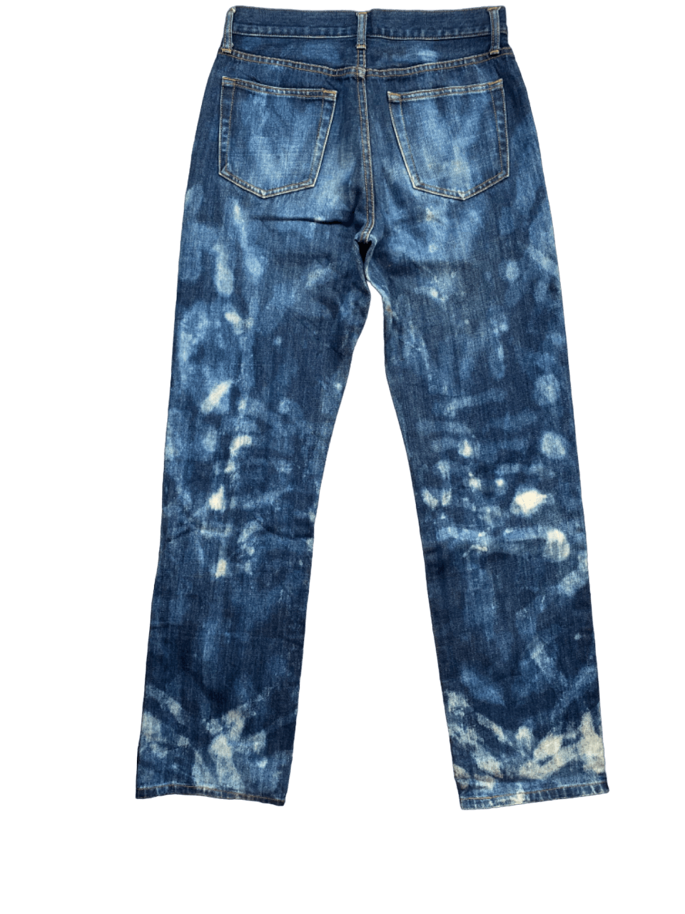 Japanese Brand × Uniqlo Distressed Bleach Acid Wash Uniqlo Denim Size US 28 / EU 44 - 3 Thumbnail