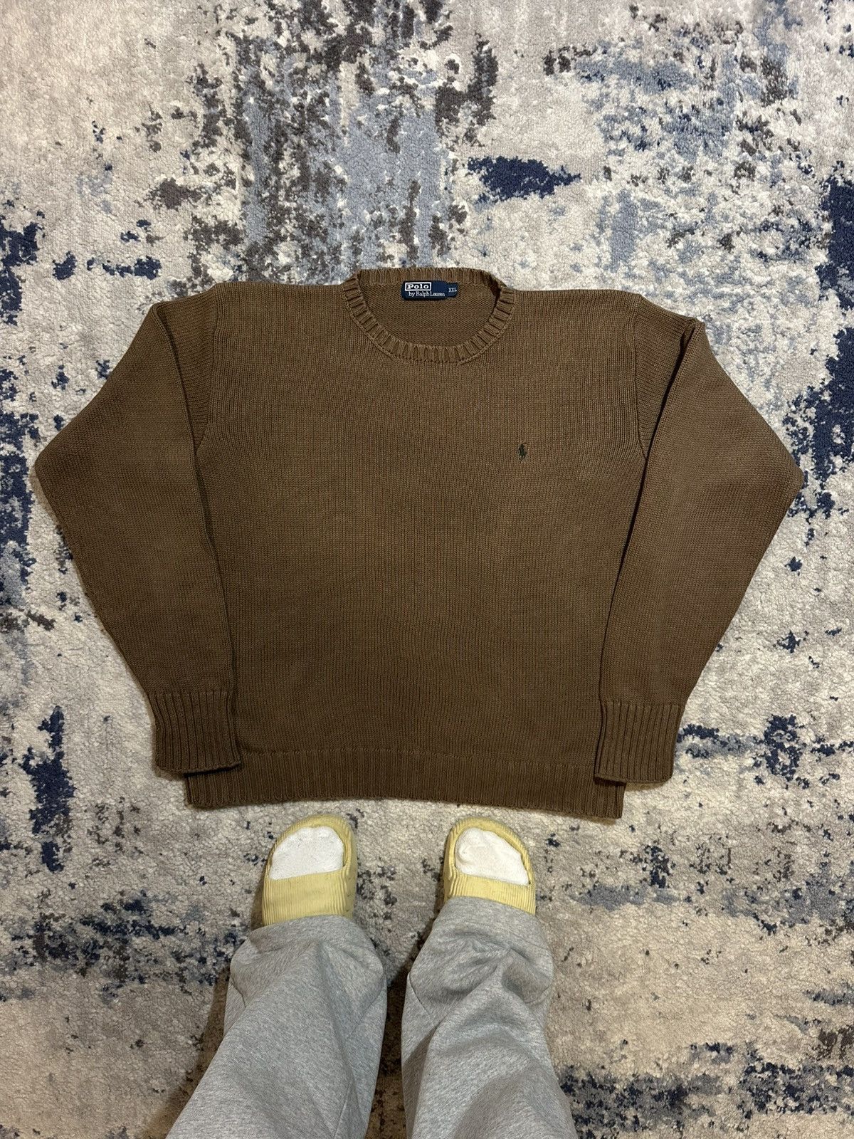 Polo Ralph Lauren × Ralph Lauren × Ralph Lauren Sport ralph lauren sweater knit vintage sweater old money Size US XL / EU 56 / 4 - 3 Thumbnail