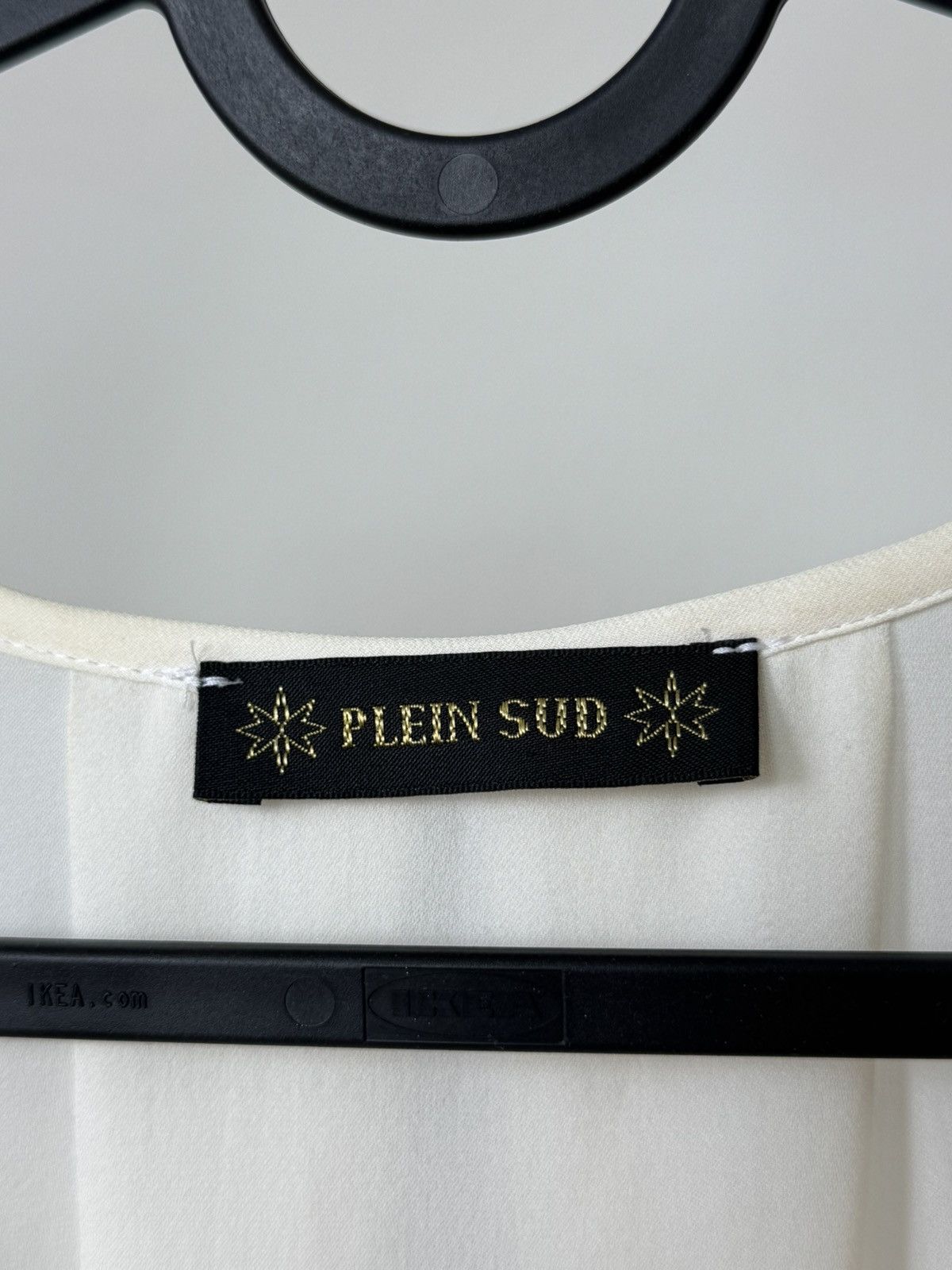 plein sud Plein Sud 2007s Archive Y2K Silk Ruffle Top Blouse Size M / US 6-8 / IT 42-44 - 11 Thumbnail