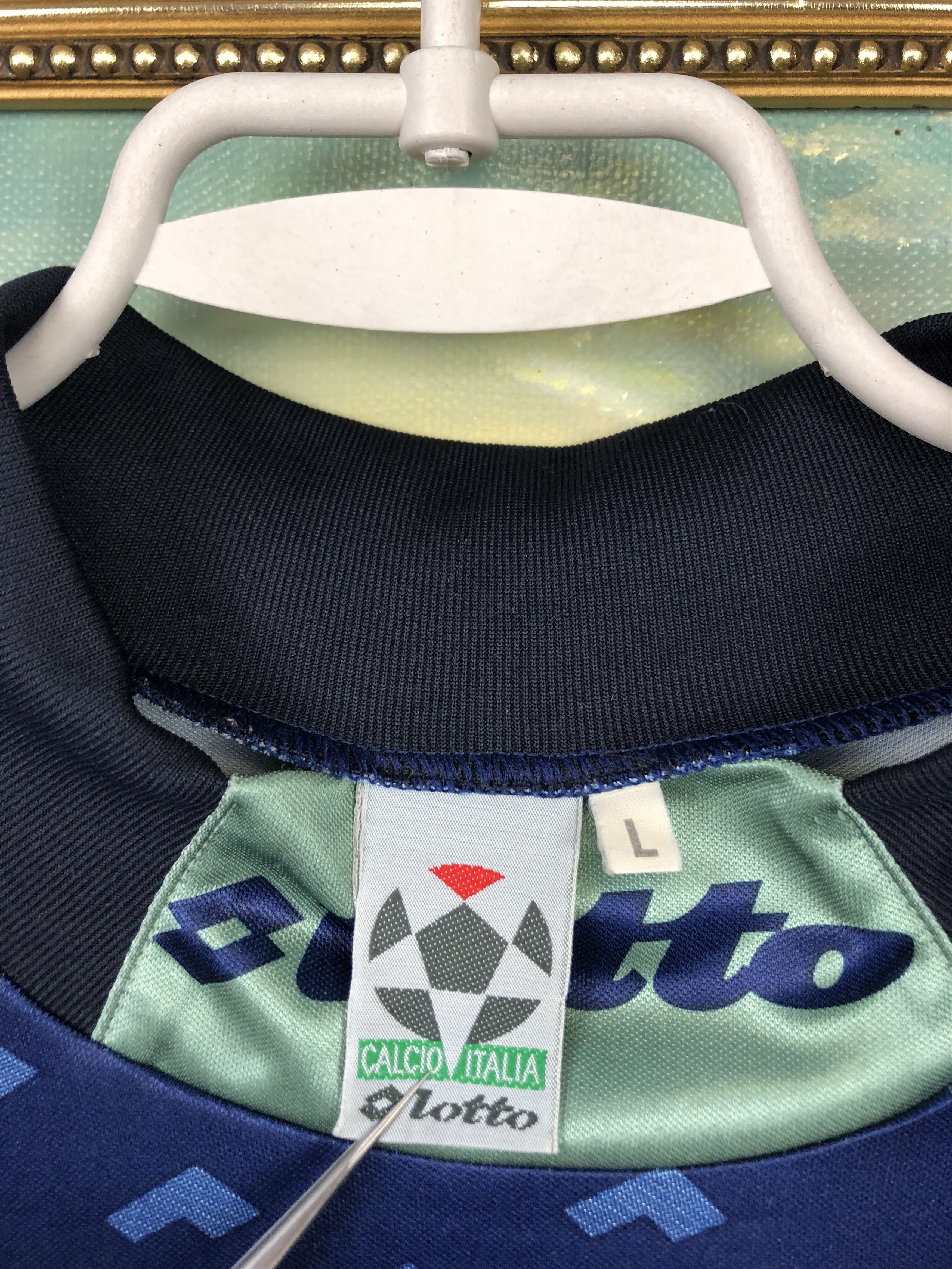 Lotto Sport Vintage Goalkeeper football Template Shirt Soccer Jersey Size US L / EU 52-54 / 3 - 8 Thumbnail