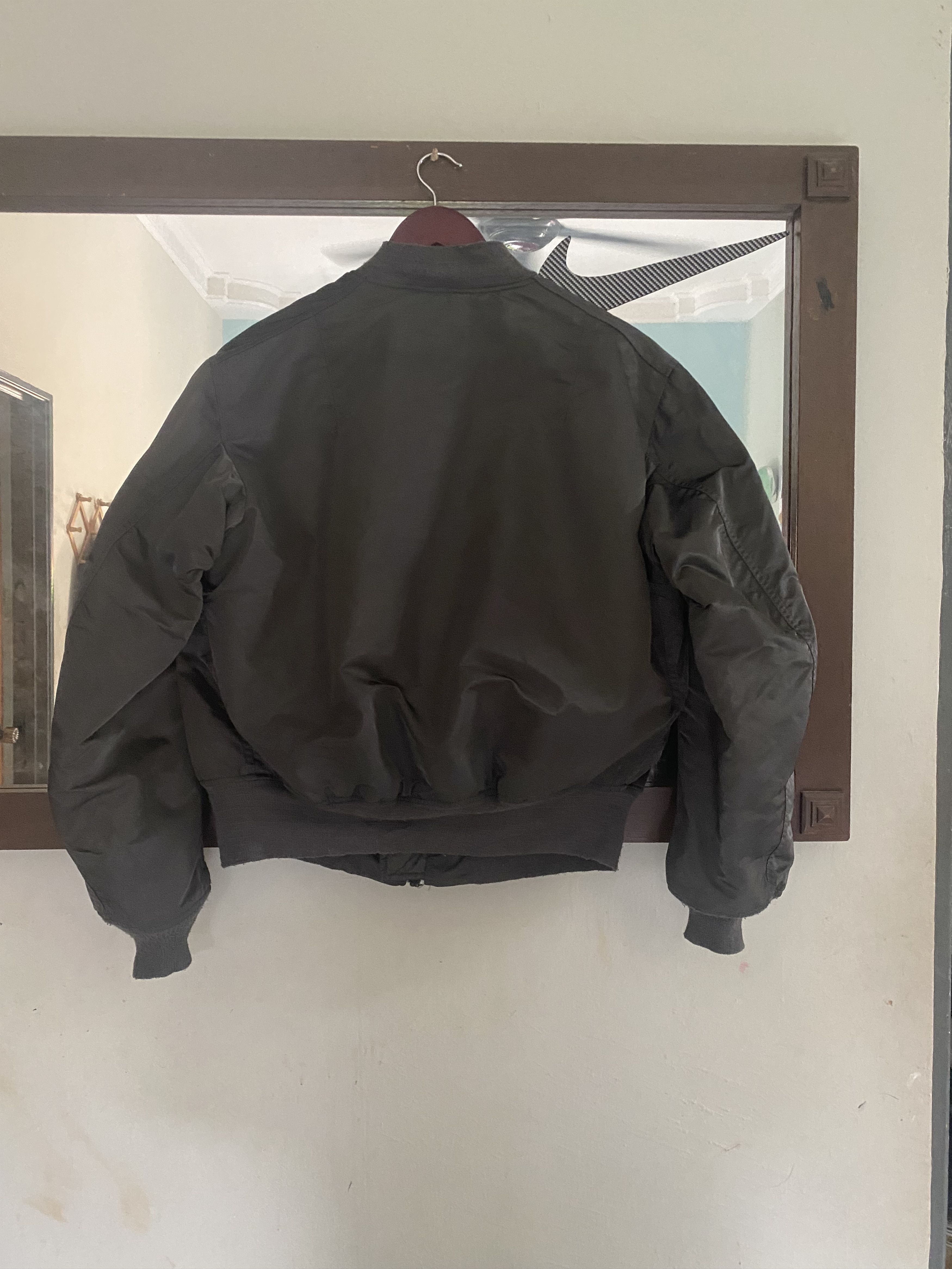 Alpha Industries × Vintage Vintage Alpha Industres Flyer's Bomber Jacket Size US L / EU 52-54 / 3 - 6 Thumbnail
