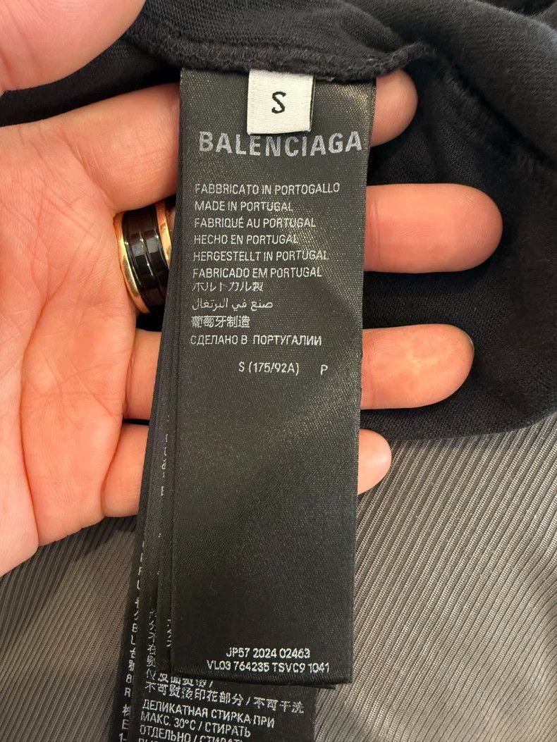 Balenciaga Balenciaga Red Wheat Embroidery Short Sleeve S Size US S / EU 44-46 / 1 - 3 Thumbnail