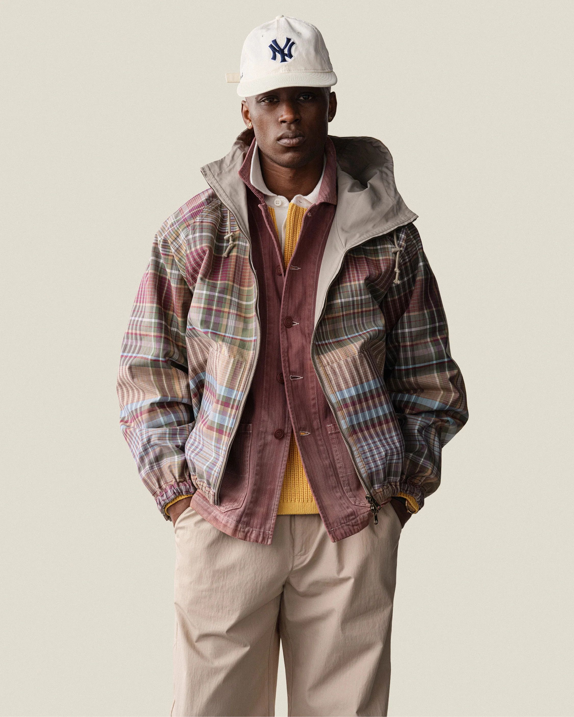 Aime Leon Dore Reversible madras windbreaker Size US M / EU 48-50 / 2 - 3 Thumbnail