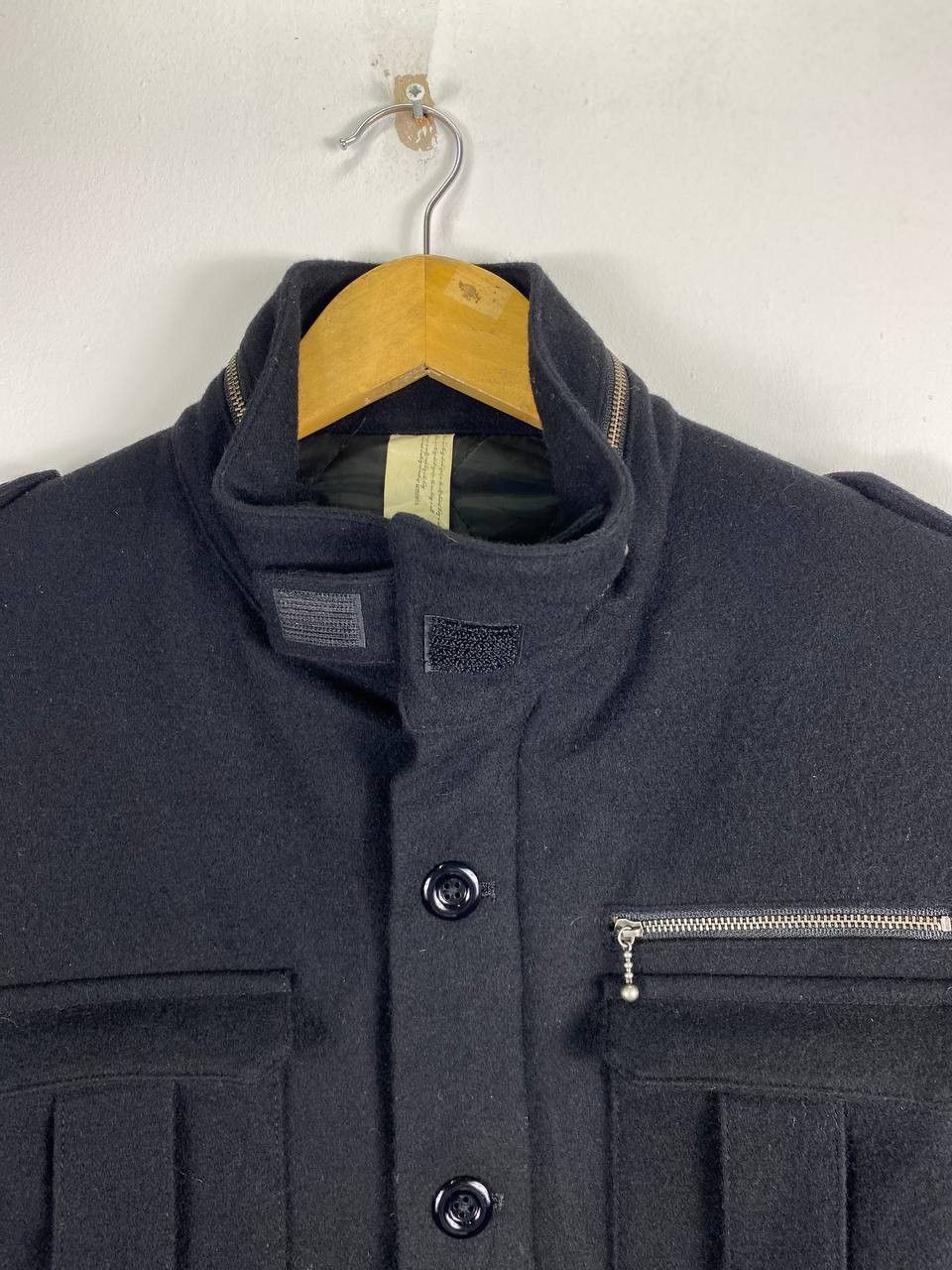 Japanese Brand resume anthem japanese brand wool jacket quilted lining Size US L / EU 52-54 / 3 - 2 Thumbnail