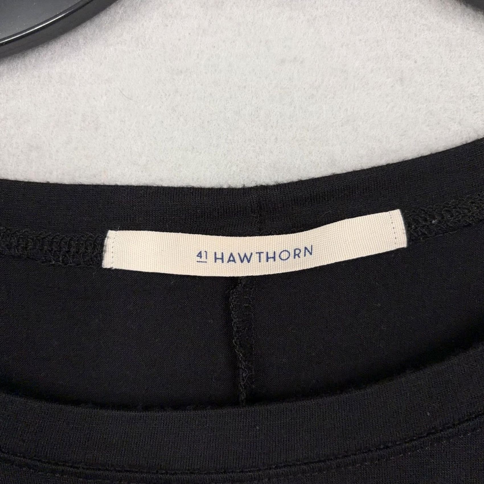 Vintage 41 Hawthorn Shirt Womens XS Black Dolman Sleeve Modal Stretch Top Blouse Minimal Size XS / US 0-2 / IT 36-38 - 4 Thumbnail