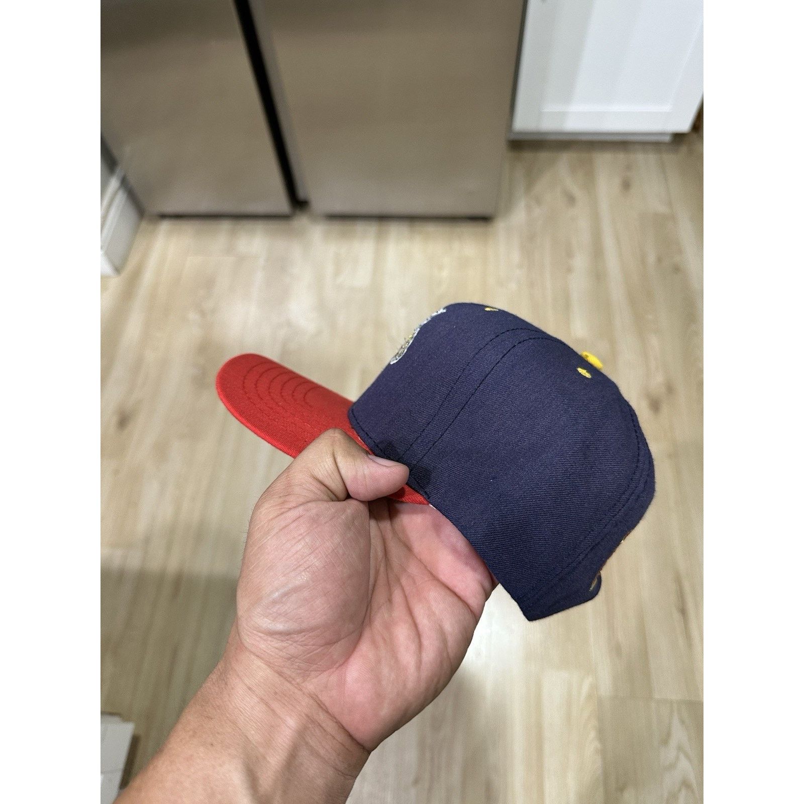 & Other Stories VINTAGE 90s Florida Panthers NHL ANNCO Blockhead Snapback Size ONE SIZE - 4 Thumbnail