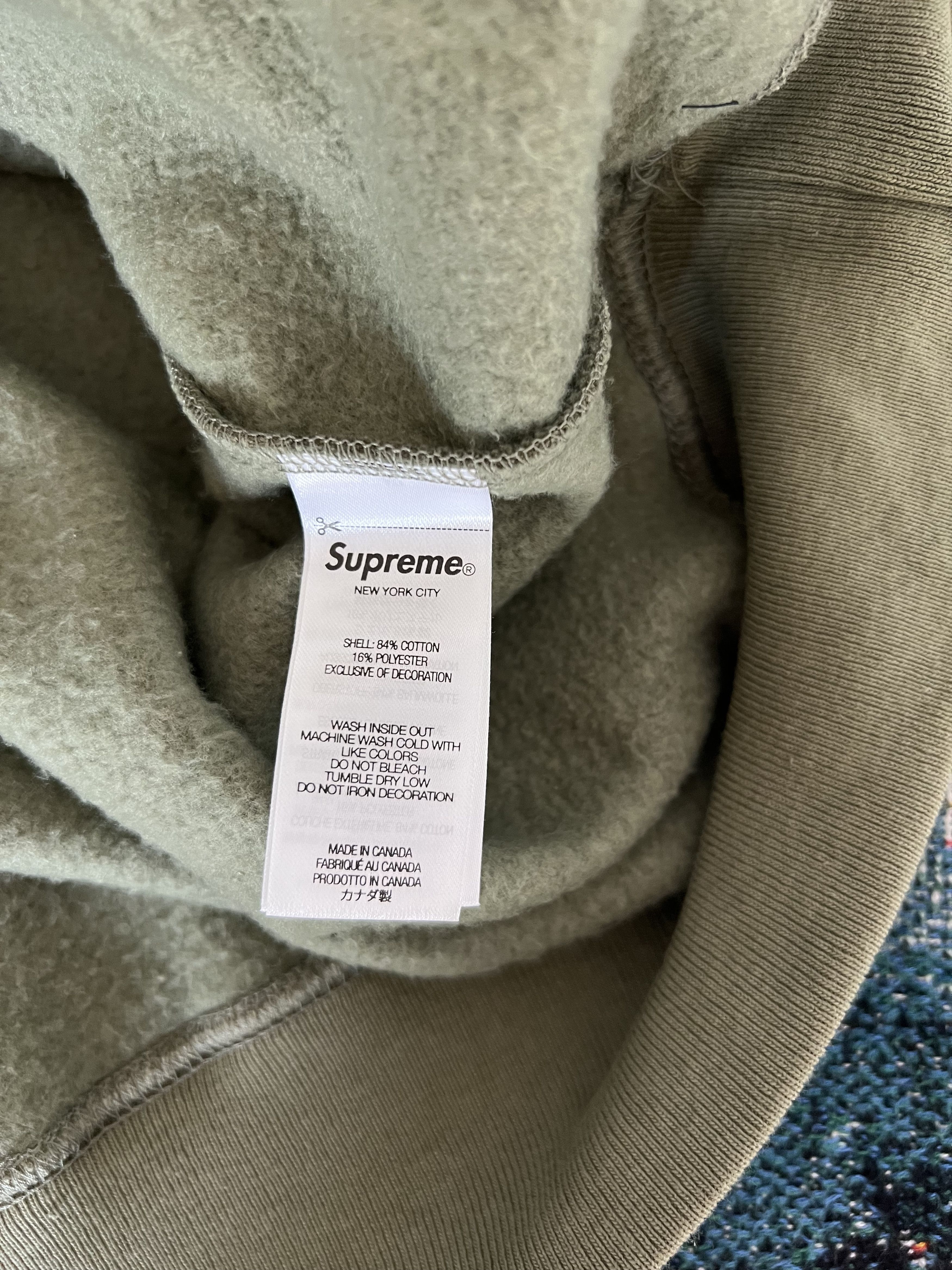 Supreme Supreme Kate Moss Hoodie in Light Olive Size US L / EU 52-54 / 3 - 9 Thumbnail