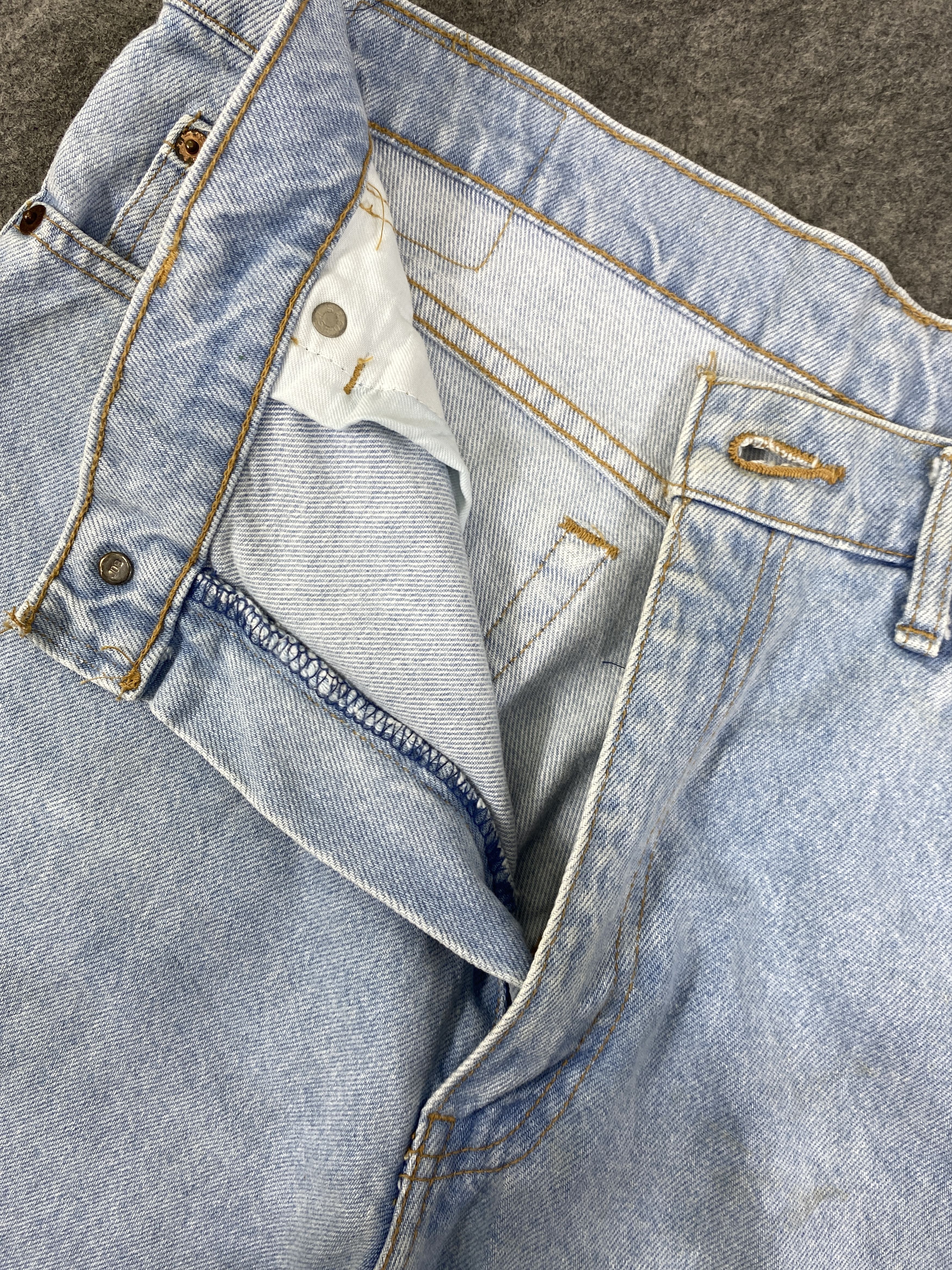 Levi's Light Blue Vintage Levi's 518 Jeans 34x26.5 - JN3307 Size US 34 / EU 50 - 7 Thumbnail