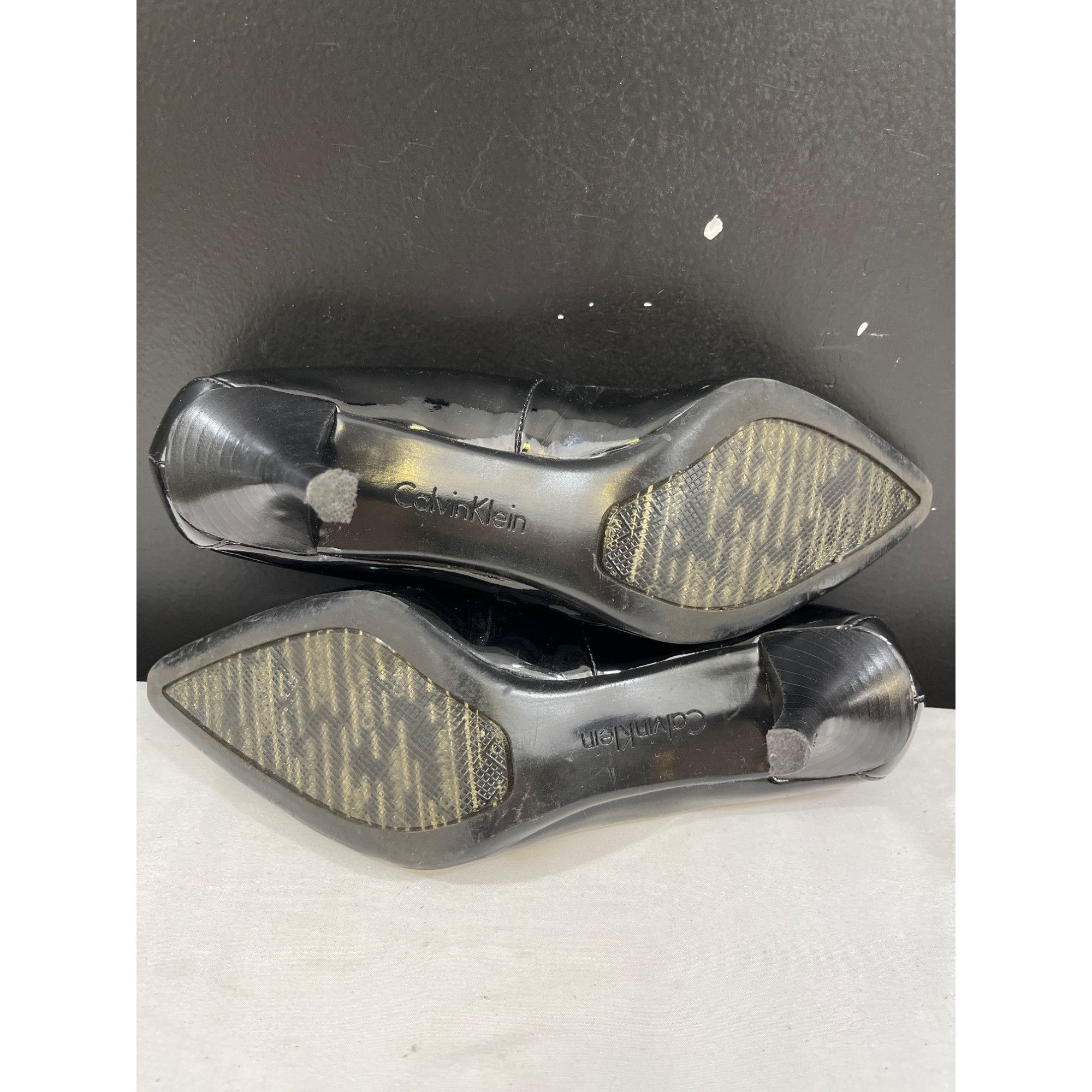 Calvin Klein Calvin Klein Dolly Womens Black Heels Size 6.5M SKU 6604 Size US 6.5 / IT 36.5 - 3 Thumbnail