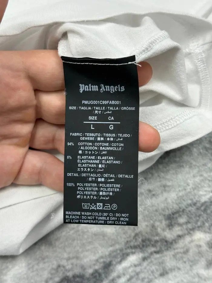 Palm Angels Palm Angels Essential T-Shirt Basic Size US L / EU 52-54 / 3 - 5 Thumbnail