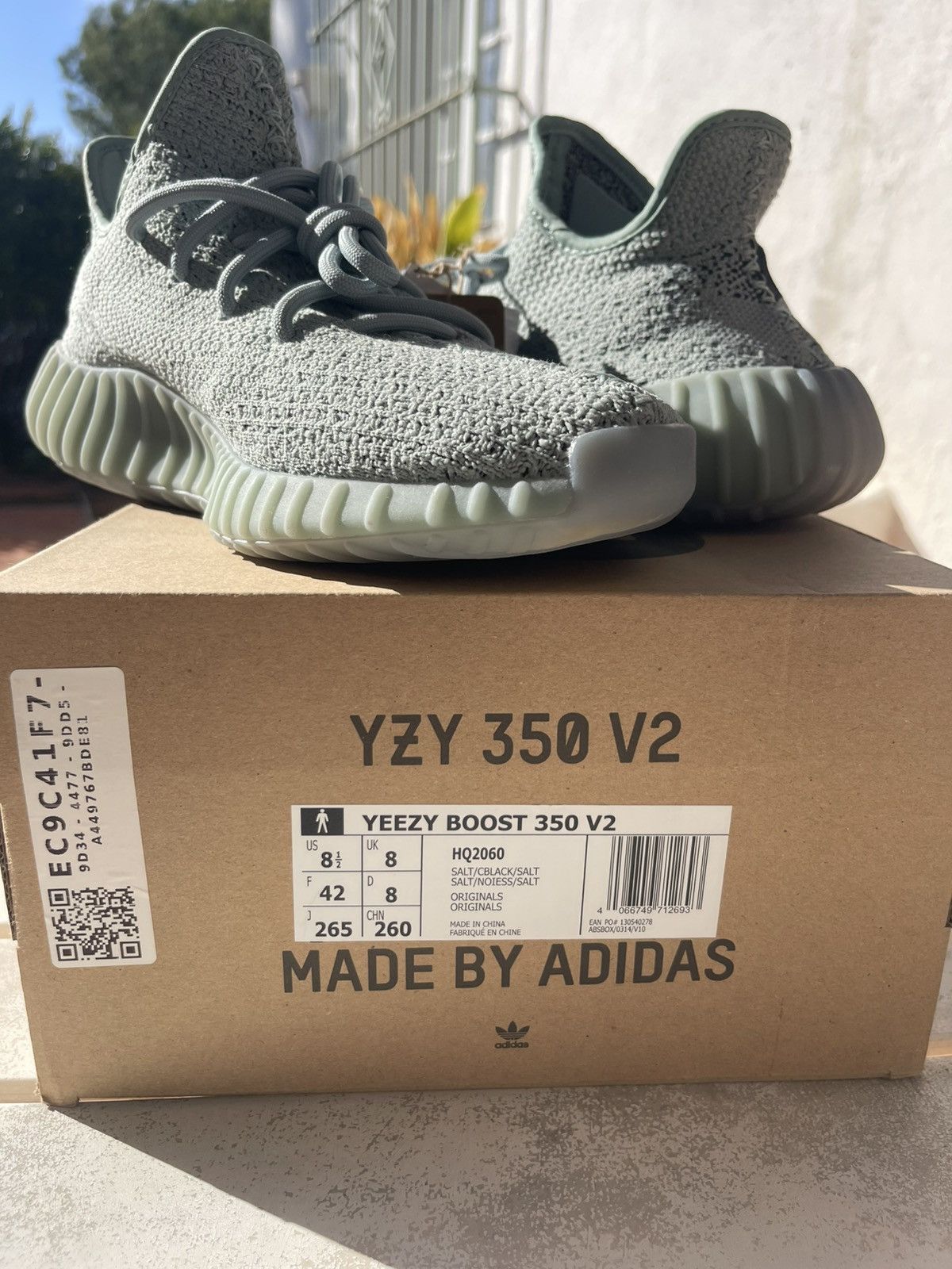 Adidas × Yeezy Adidas yeezy Salt Size US 8.5 / EU 41-42 - 1 Thumbnail