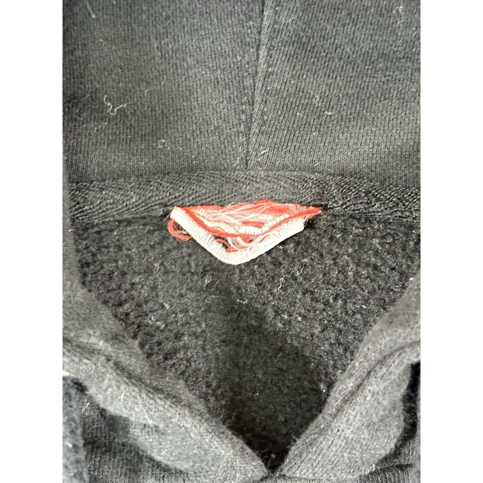 Vintage FULL SEND Hoodie Mens Medium Black Graphic Print Steve Will Do It Pullover Hooded Sweatshirt Pockets Logo Size US M / EU 48-50 / 2 - 5 Thumbnail