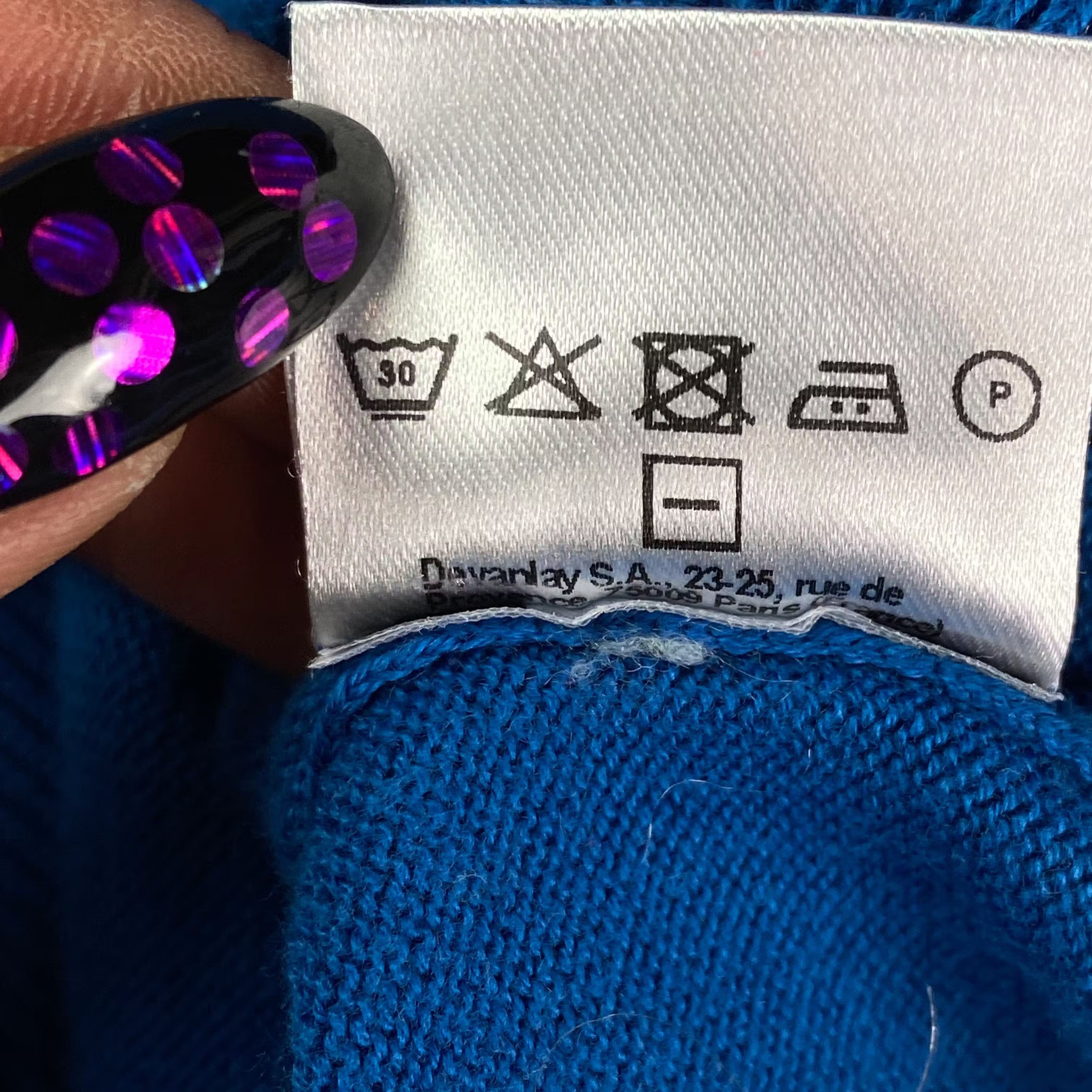 Lacoste × Vintage Mens Jumper V Neck Lacoste Vintage Size XL Size US XL / EU 56 / 4 - 6 Thumbnail