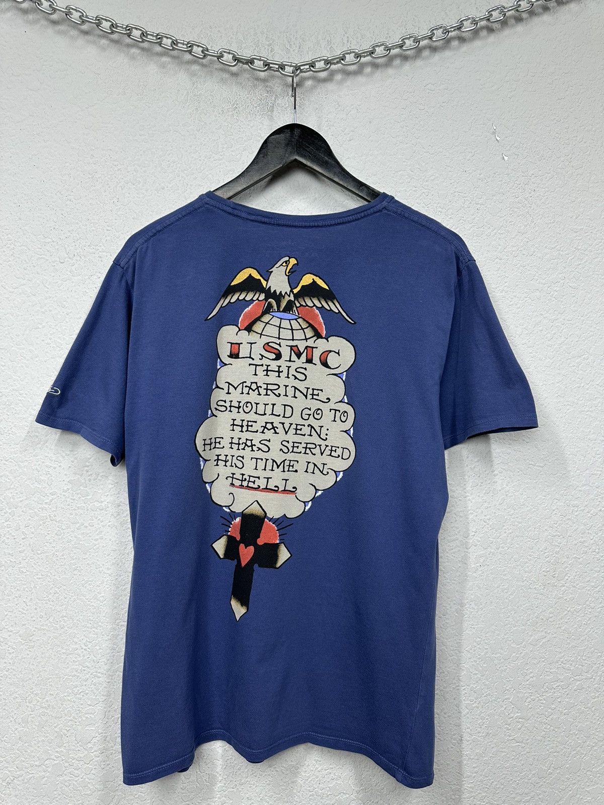 Ed Hardy Vintage ay2k Ed Hardy by Christian Audigier Tee Japanese Size US XL / EU 56 / 4 - 6 Thumbnail