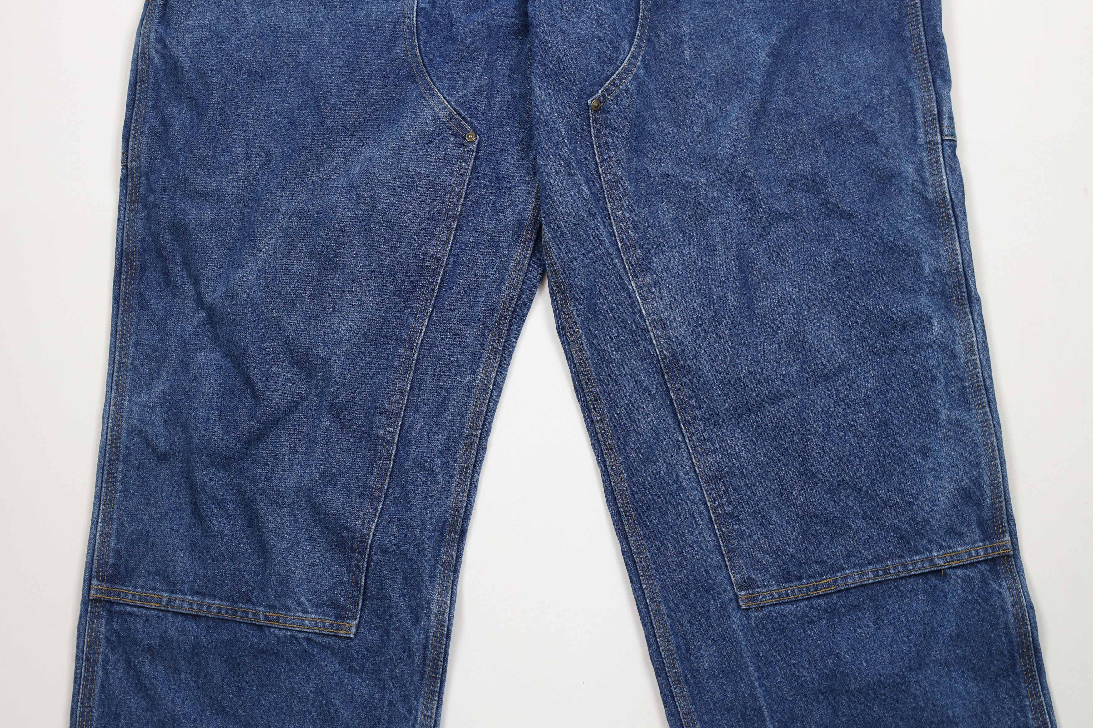 Carhartt × Vintage Vintage Y2K Carhartt Double Loose Fit Wide Leg Denim Jeans Size US 42 / EU 58 - 3 Thumbnail