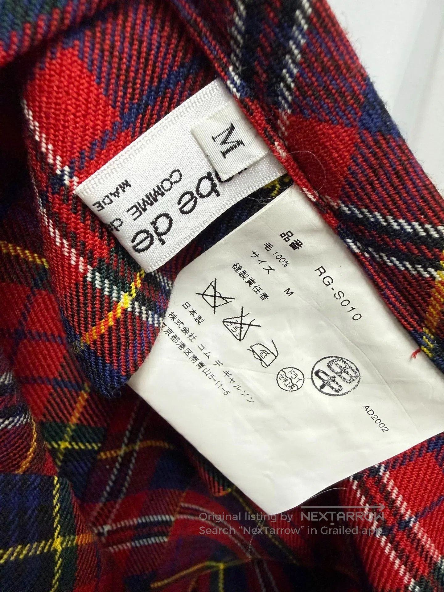 Comme des Garcons Comme des Garçons Scottish Plaid Wool Skirt. Size M / US 6-8 / IT 42-44 - 6 Thumbnail