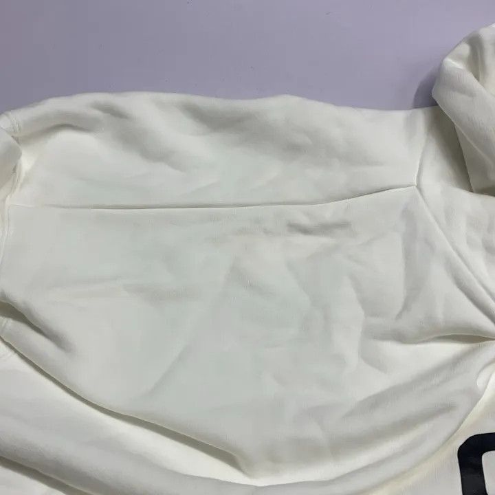 Balenciaga Balenciaga White Long Sleeve Graphic Hoodie 0079-2507 Size US XXS / EU 40 - 7 Thumbnail