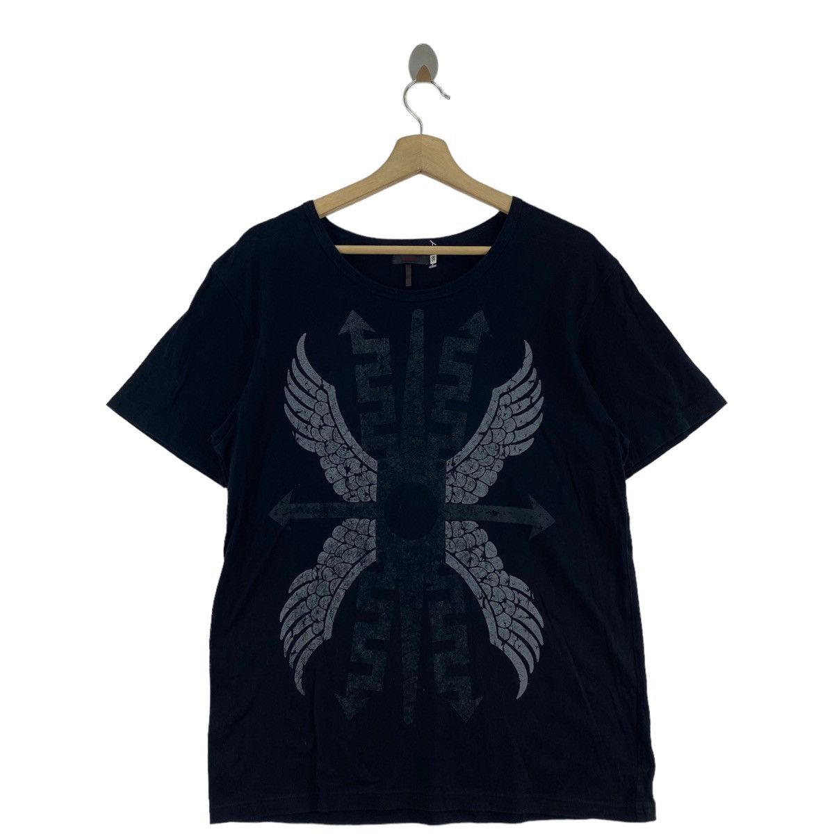Japanese Brand FULLCOUNT Jeans Japanese Brand Big Print Design Black Short Size US M / EU 48-50 / 2 - 1 Thumbnail
