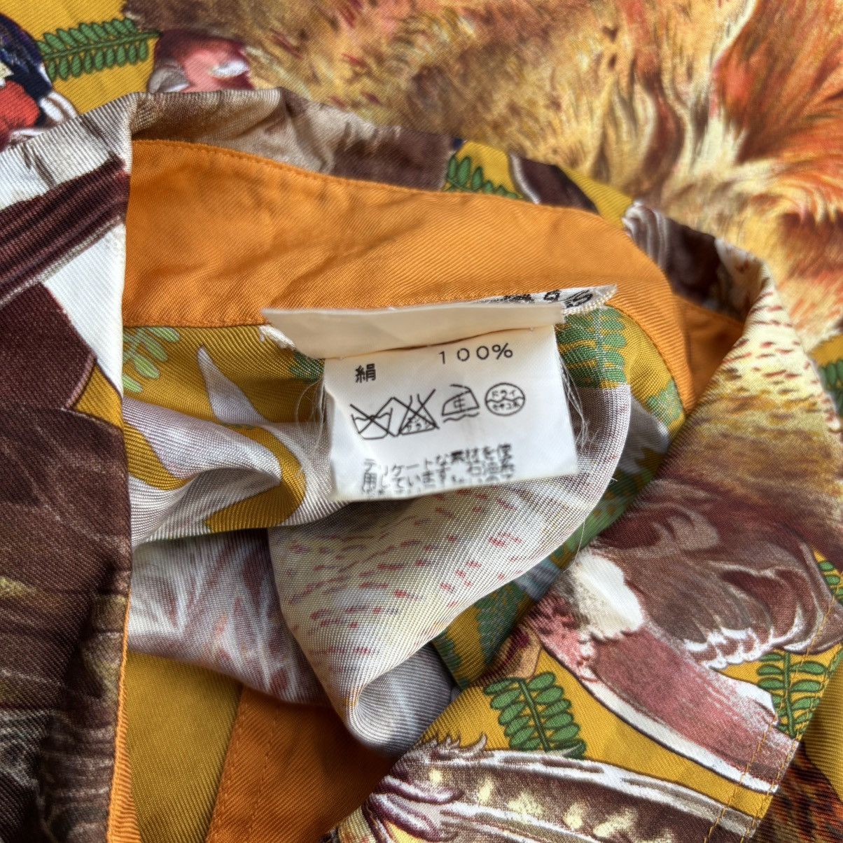 Hermes Vintage Hermes Henri de Linares Silk Shirt Size US M / EU 48-50 / 2 - 18 Thumbnail