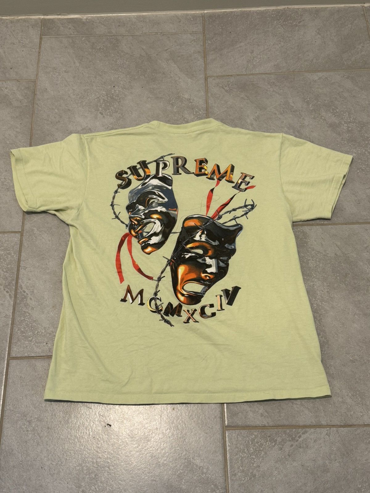 Supreme Supreme "Laugh Now Tee" Green Size US M / EU 48-50 / 2 - 5 Thumbnail